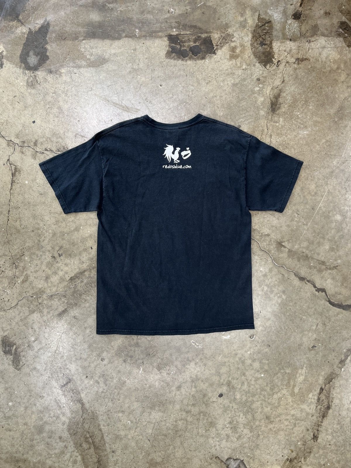 Vintage Vintage Halo Camping Red v Blue video game Tee Large Size US L / EU 52-54 / 3 - 4 Thumbnail