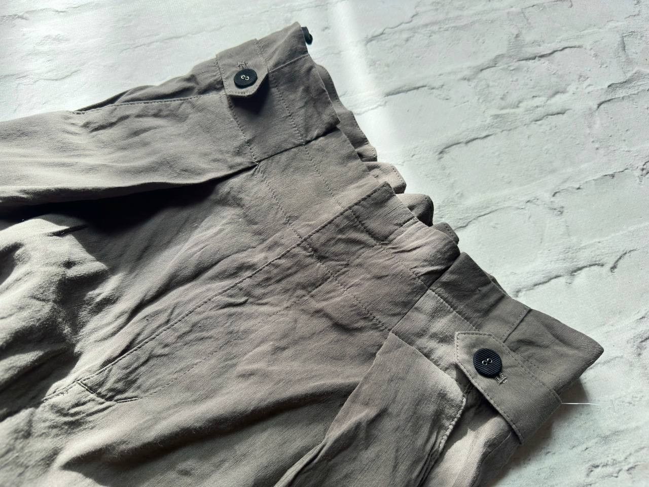 Japanese Brand × Lanvin Lanvin En Blue Japan Womens Pants 36 Rare Size 25" / US 0 / IT 36 - 3 Thumbnail