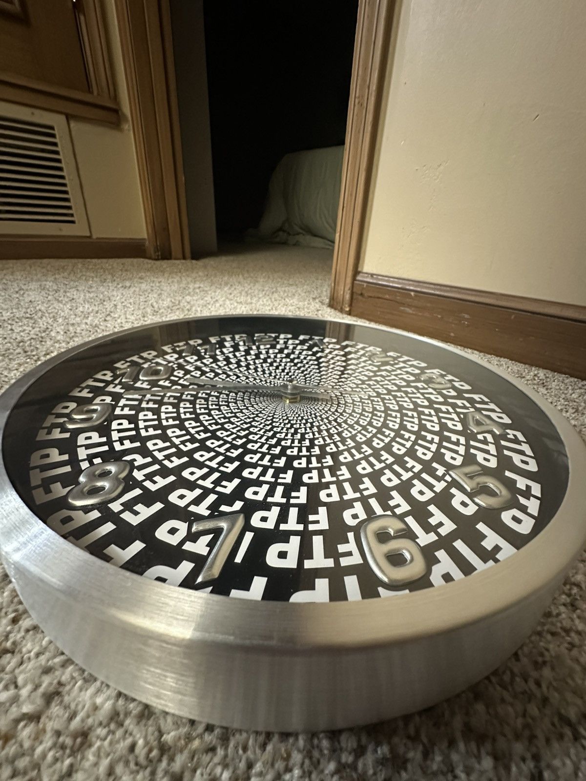 Fuck The Population FTP Spiral Clock Size ONE SIZE - 3 Thumbnail