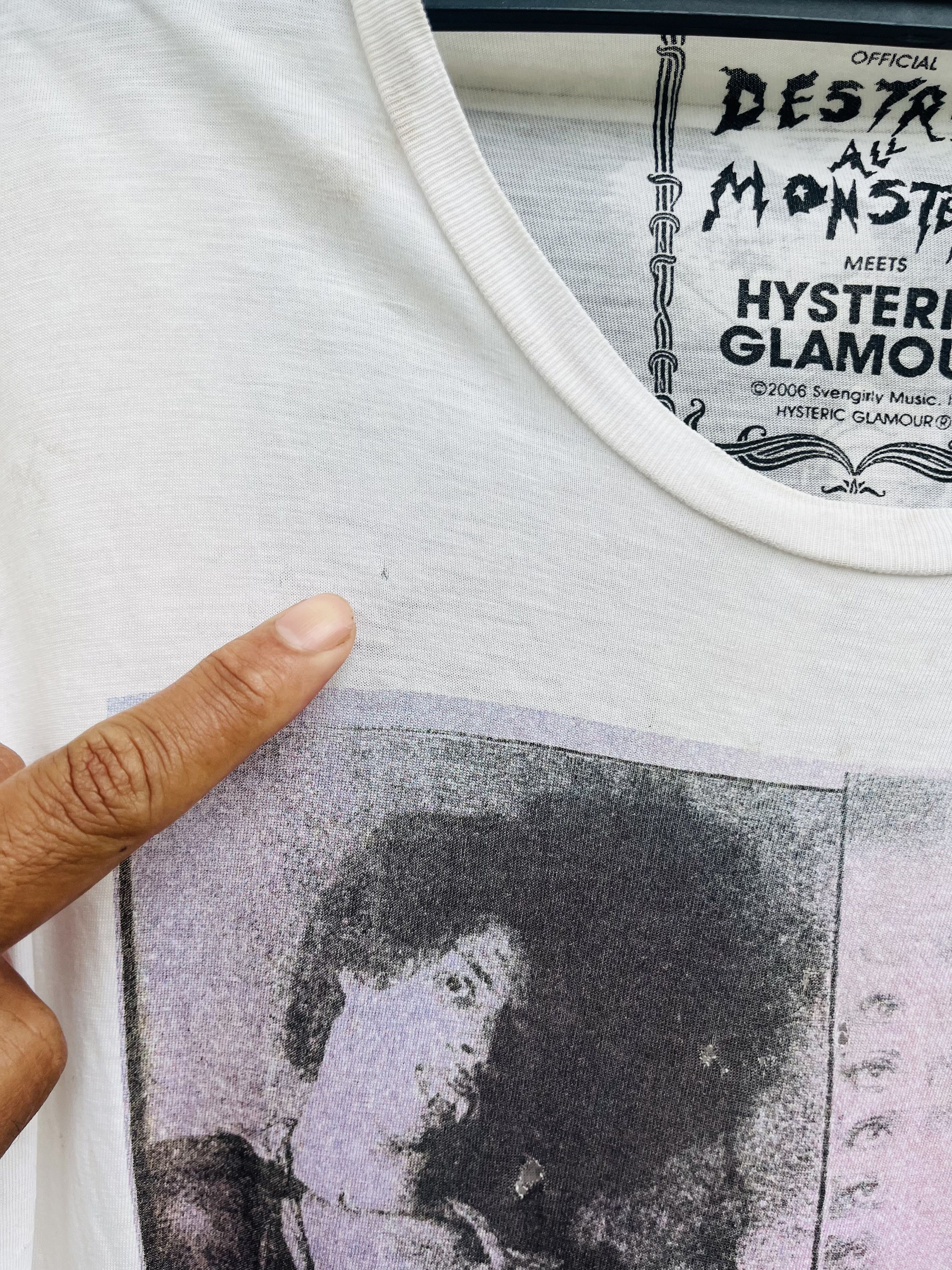 Hysteric Glamour Vintage Hysteric Glamour Destroy All Monsters Shirt Size US M / EU 48-50 / 2 - 22 Thumbnail