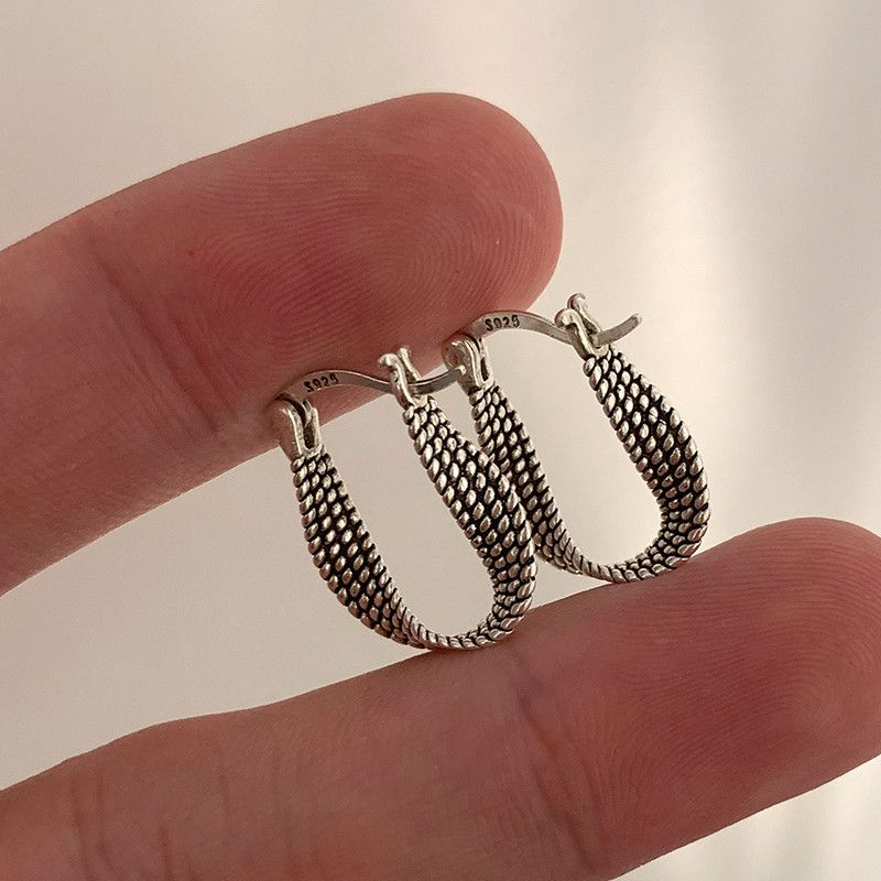 Jewelry Creative Twist Winding Earrings Size ONE SIZE - 2 Thumbnail