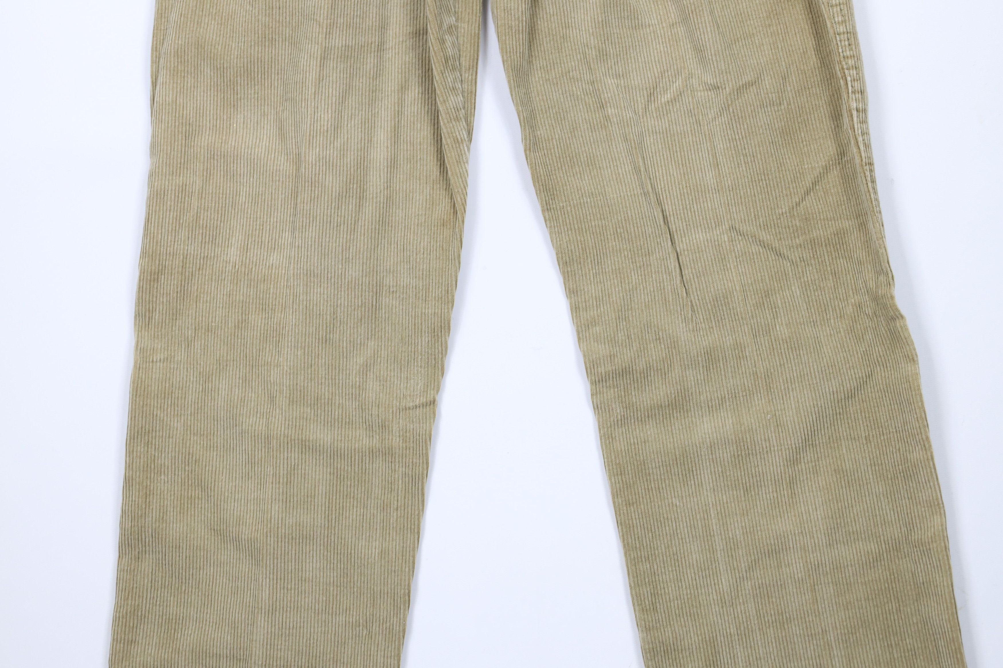 Vintage Vintage 90s Streetwear Straight Leg Corduroy Chino Pants Size 32" / US 10 / IT 46 - 10 Thumbnail