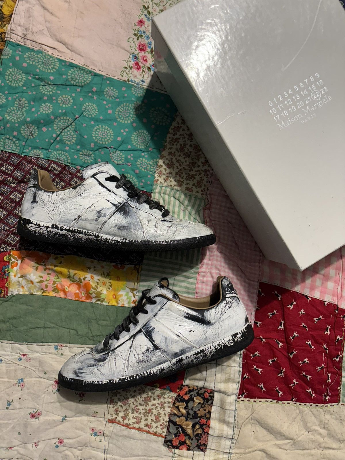Maison Margiela gat hand painted bianchetto
