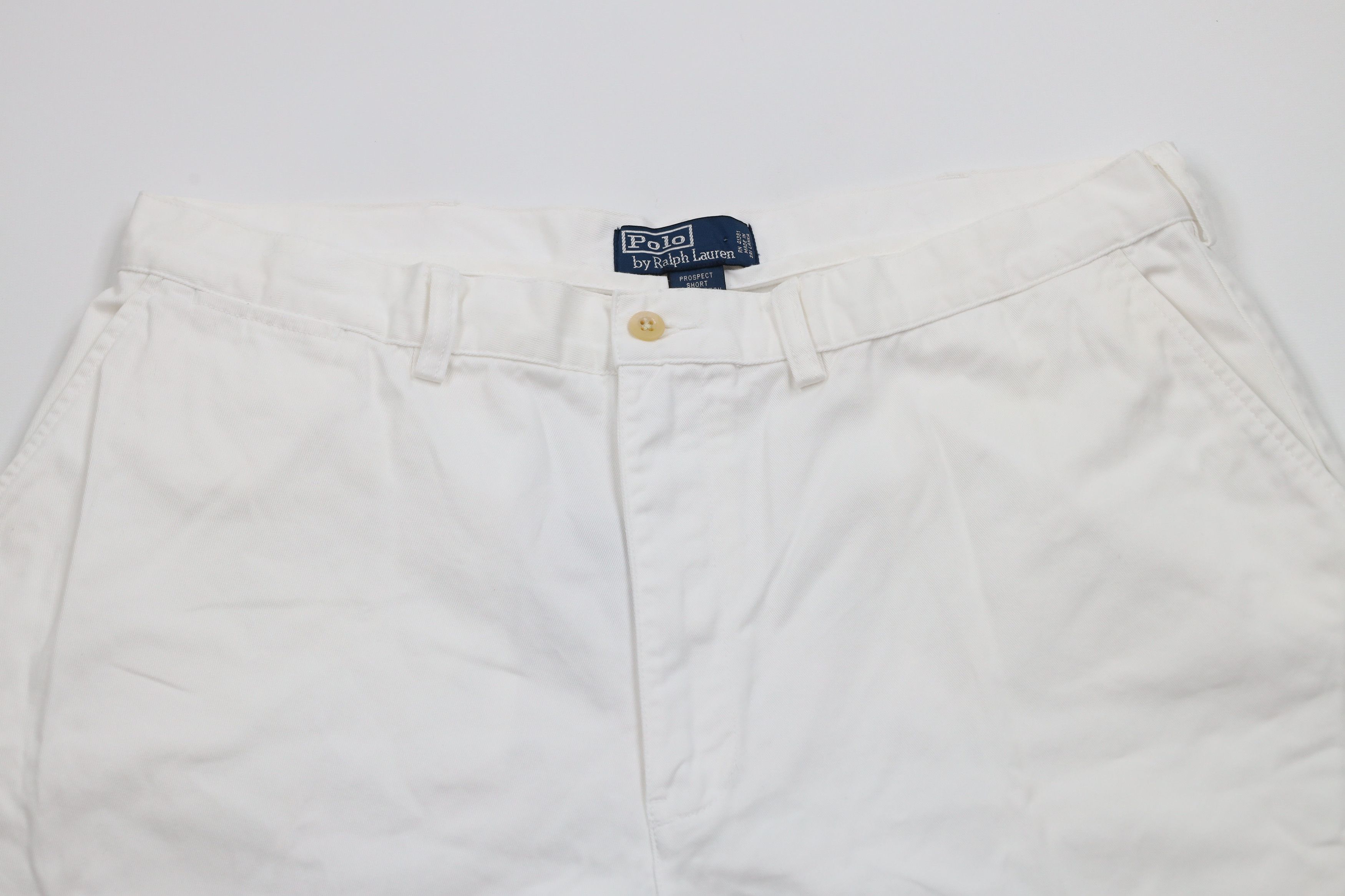 Ralph Lauren × Vintage Vintage 90s Ralph Lauren Above Knee Cotton Chino Shorts Size US 38 / EU 54 - 2 Thumbnail