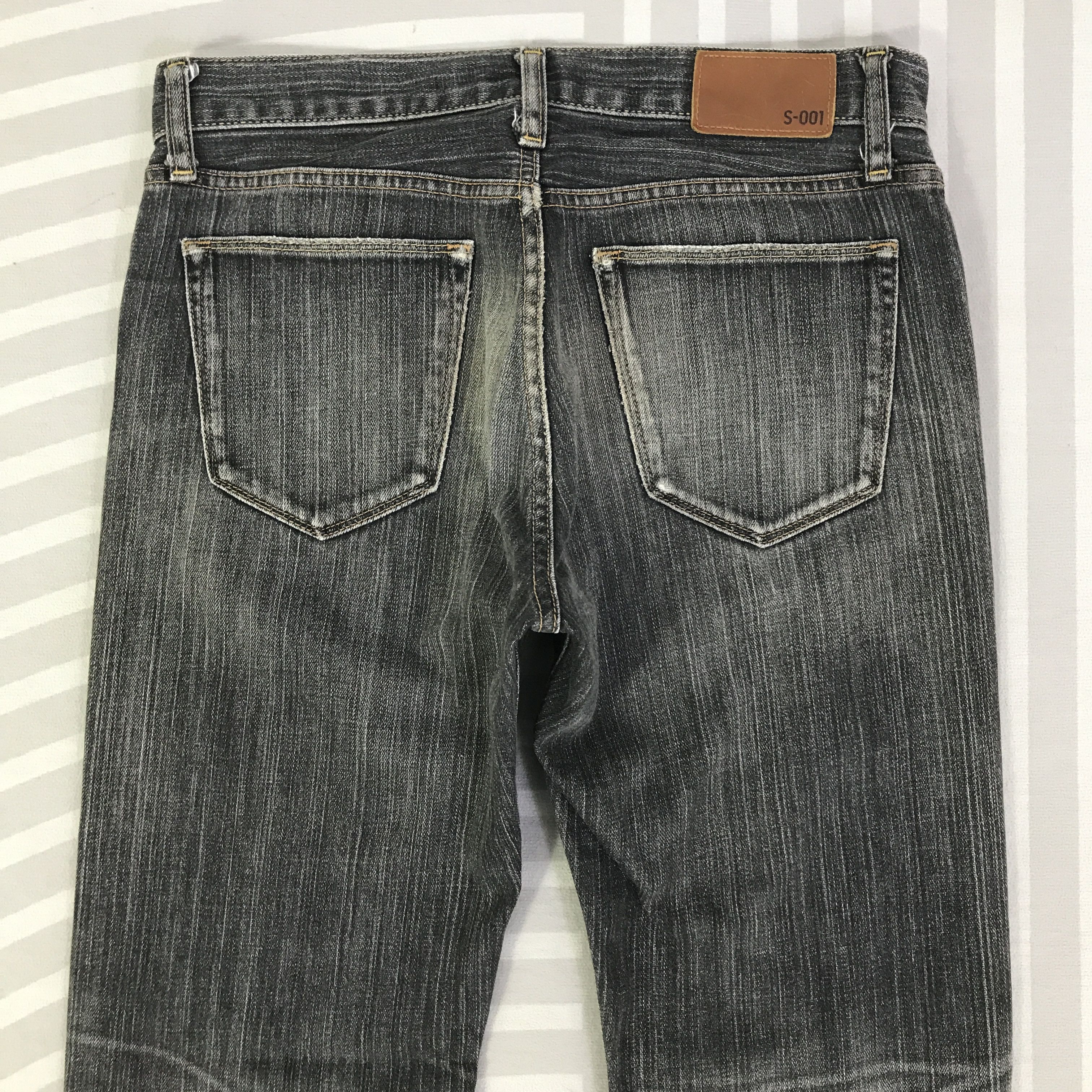Japanese Brand Vintage Japan denim Original Basic Slim Fit Jeans K74B13 Size US 30 / EU 46 - 5 Thumbnail