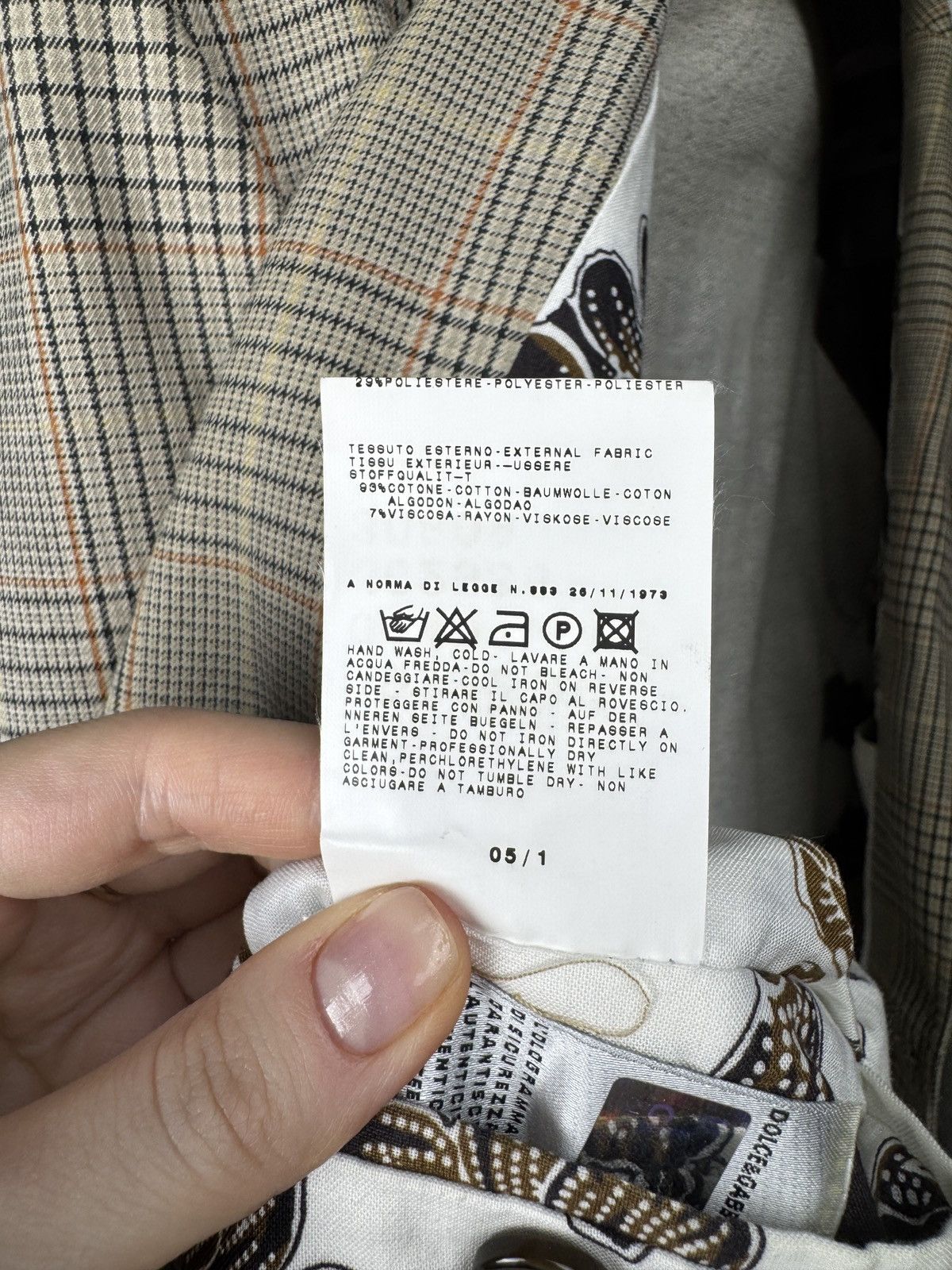 Dolce & Gabbana RARE Dolce & Gabbana Deconstruct PERU Equator Pacific blazer Size 38R - 15 Thumbnail