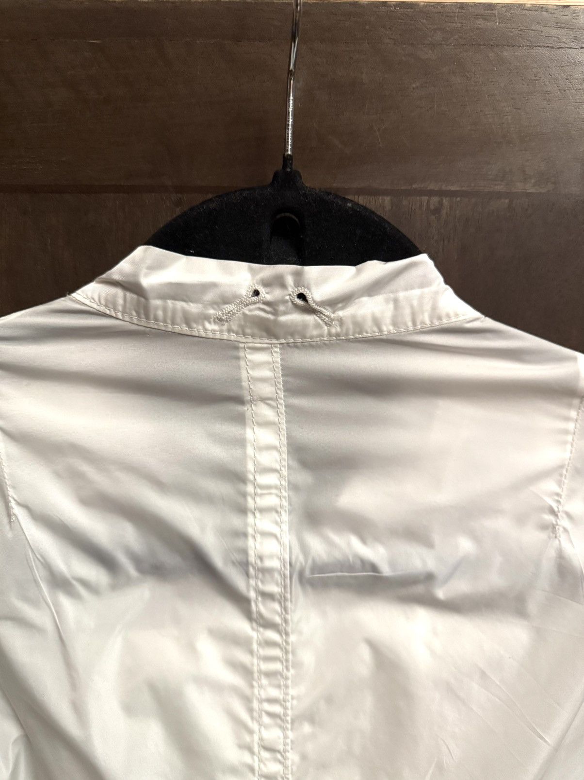 Dries Van Noten dries van noten asymmetrical white rain coat M Size US M / EU 48-50 / 2 - 9 Thumbnail