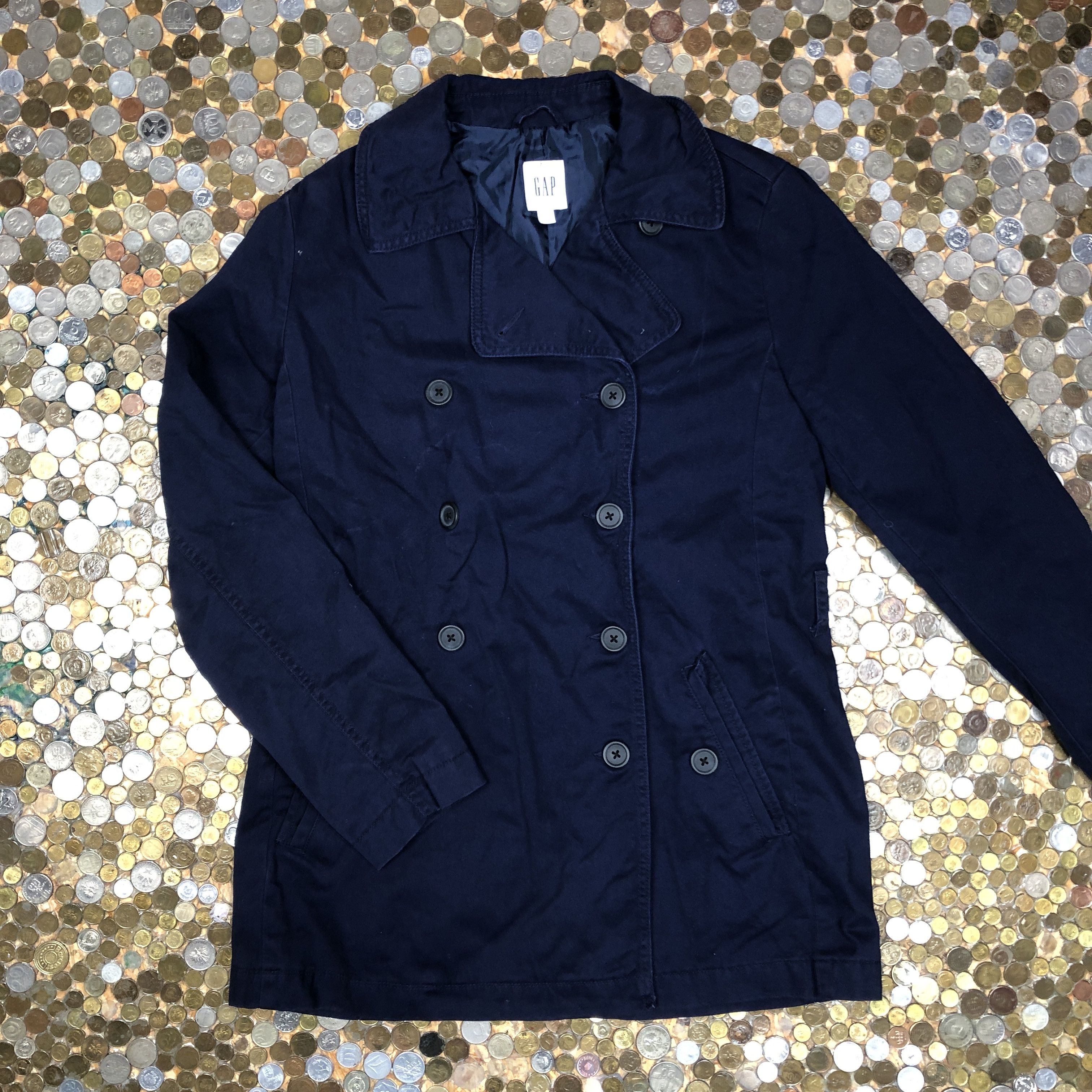 Gap GAP vintage classic buttons up light coat 90's vibe Size US S / EU 44-46 / 1 - 2 Thumbnail