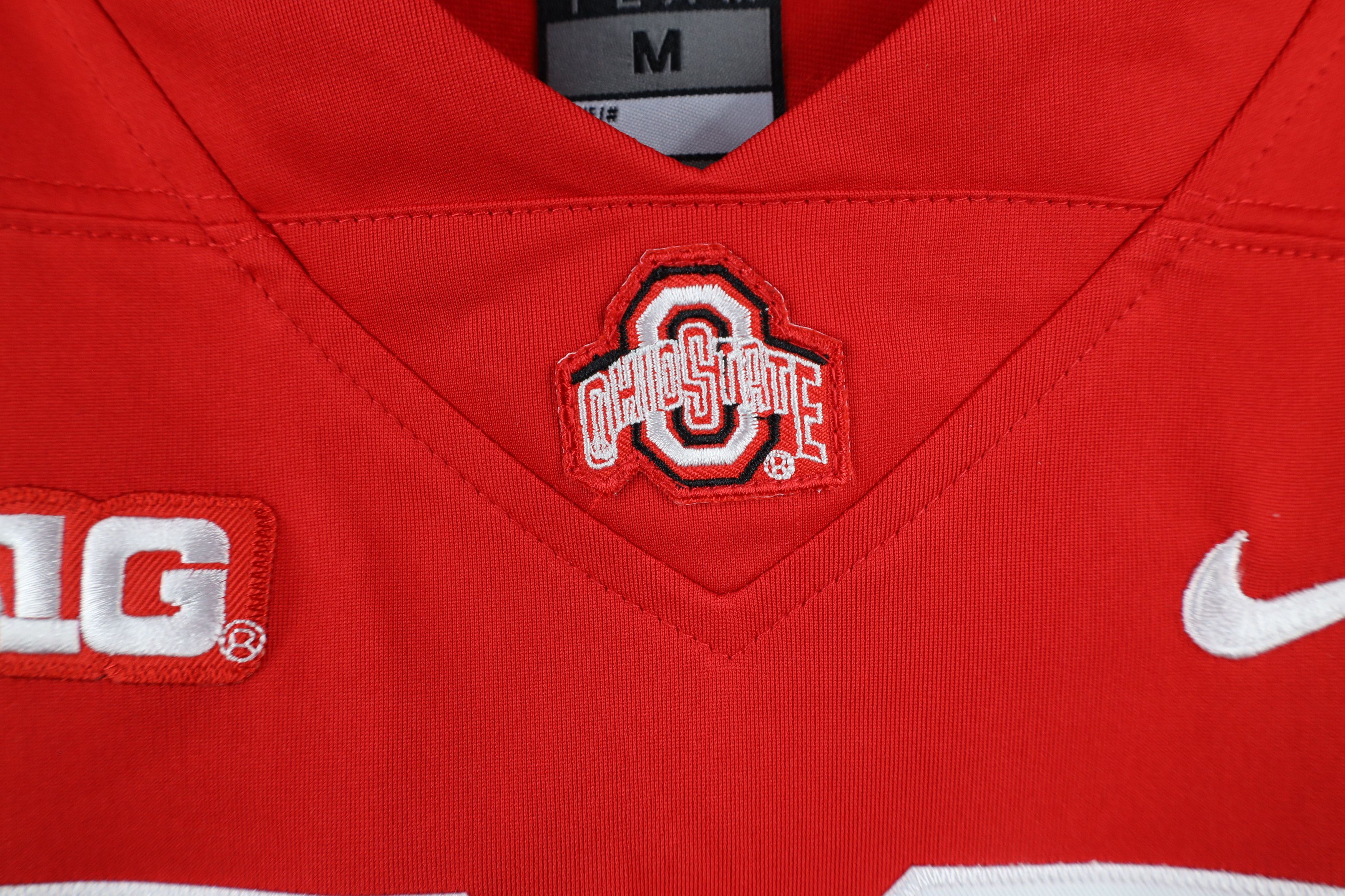 Nike × Vintage Nike White Ohio State University Football Jersey Red #23 Size US M / EU 48-50 / 2 - 6 Thumbnail