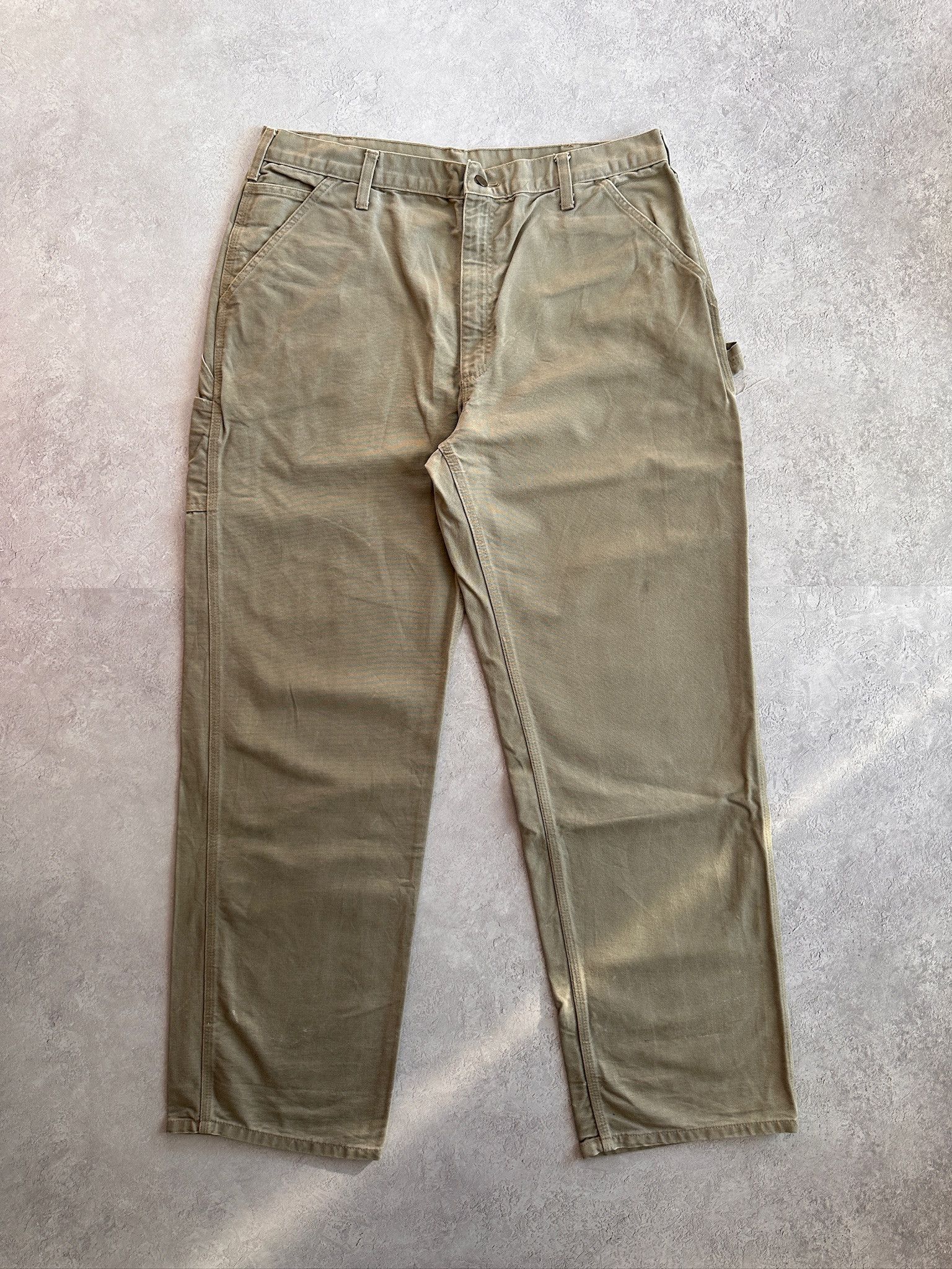 Carhartt × Vintage Vintage Carhartt Workwear Carpenter Pant Size US 38 / EU 54 - 2 Thumbnail