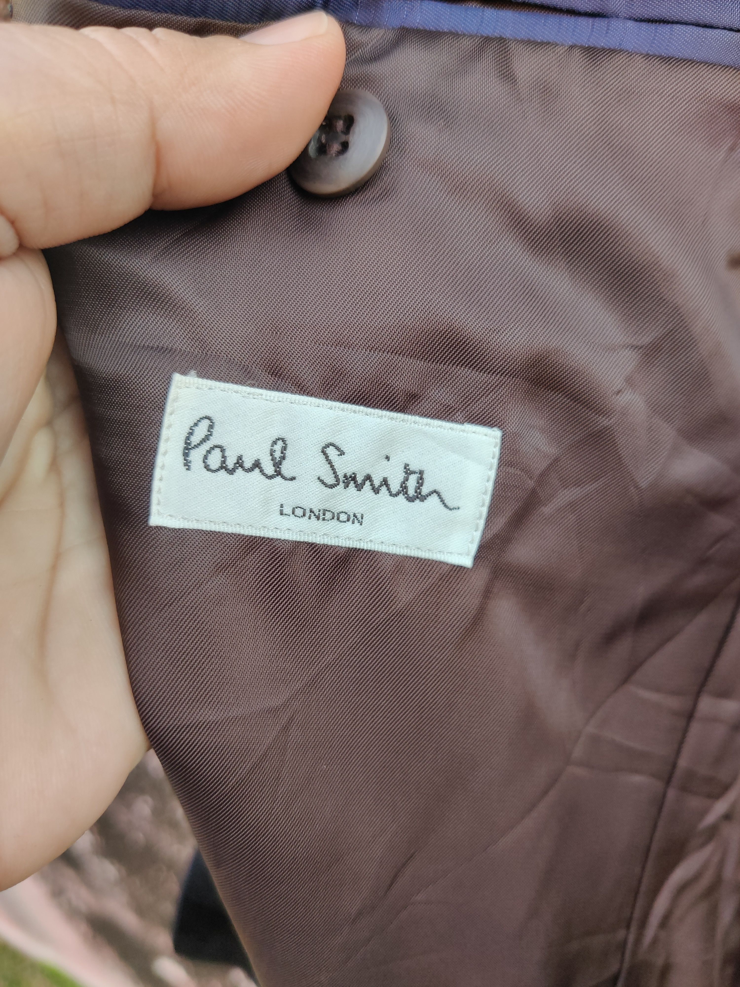 Paul Smith Vintage Paul Smith London Loro Piana Fabric Blazer Jacket Size US S / EU 44-46 / 1 - 11 Thumbnail