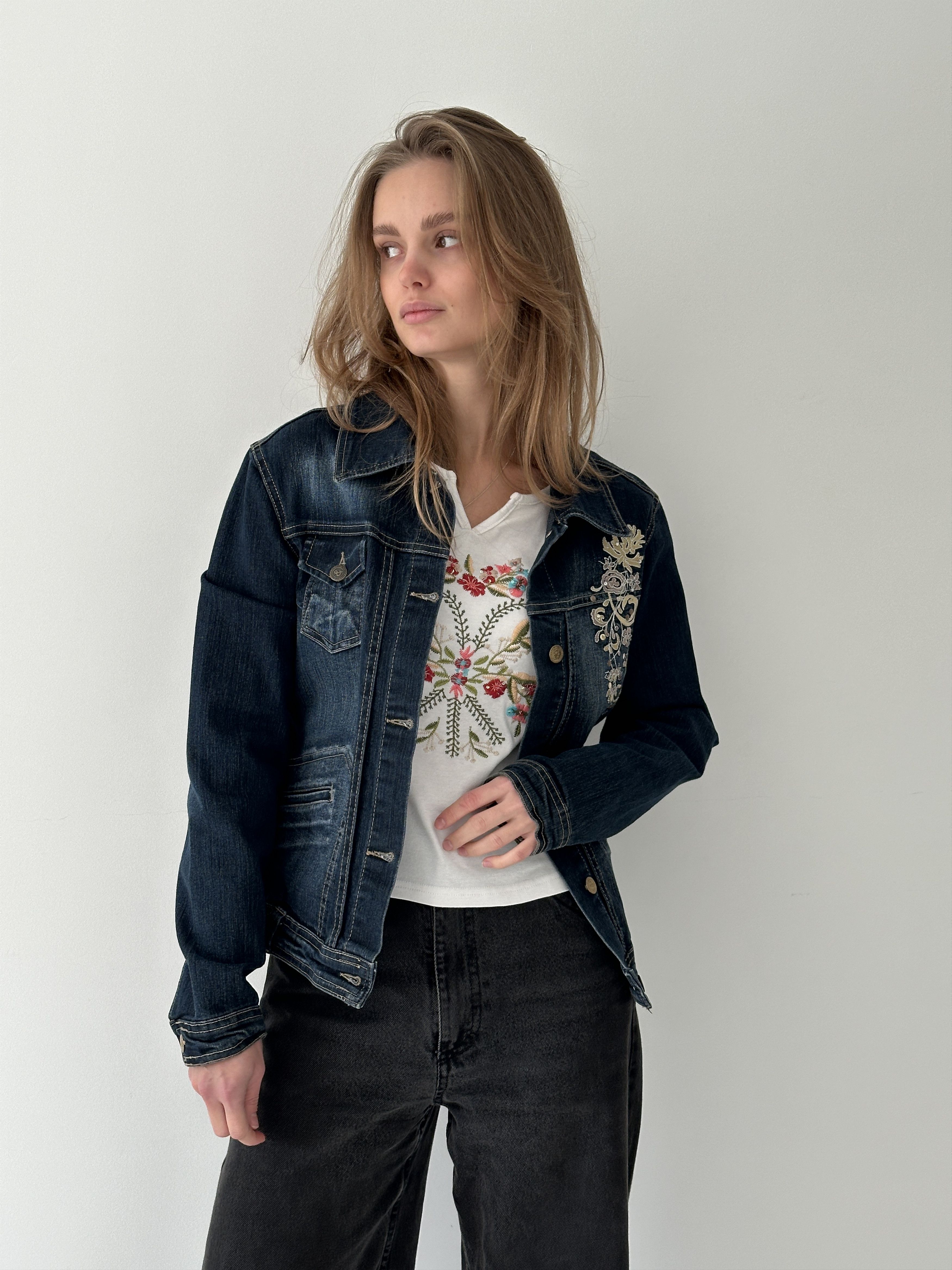 Dolce & Gabbana × Vintage Vintage Dolce Gabanna Camo Denim Jacket