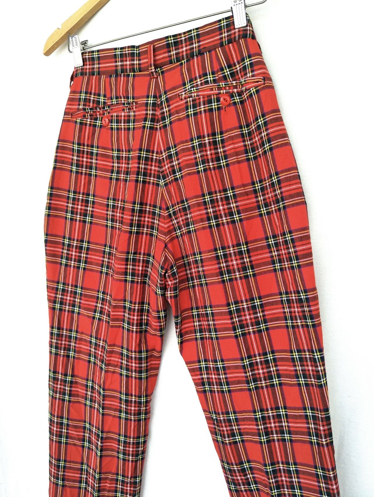 Hysteric Glamour × Le Grande Bleu (L.G.B.) × Seditionaries Slim Fit 4 basic Pocket Tartan Checked Size US 29 - 9 Thumbnail