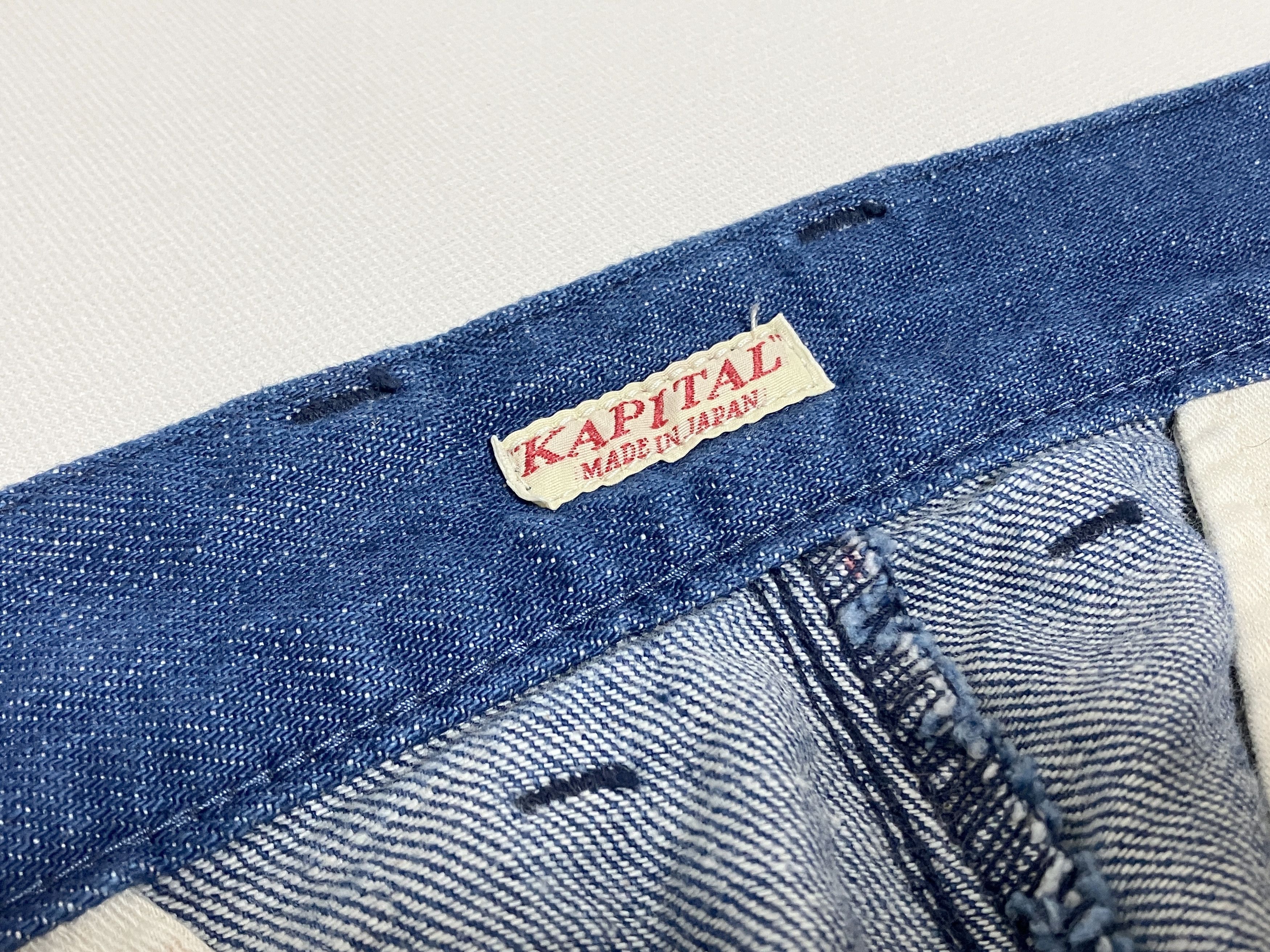 Kapital kapital 11.5oz denim 2Tone Cottage Denim Pants new Size US 29 - 5 Thumbnail