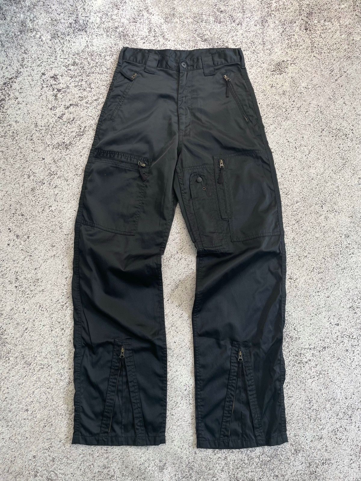 Avirex Vintage military USA Flared Wide Cargo Pants Pilot trousers Size US 30 / EU 46 - 1 Thumbnail