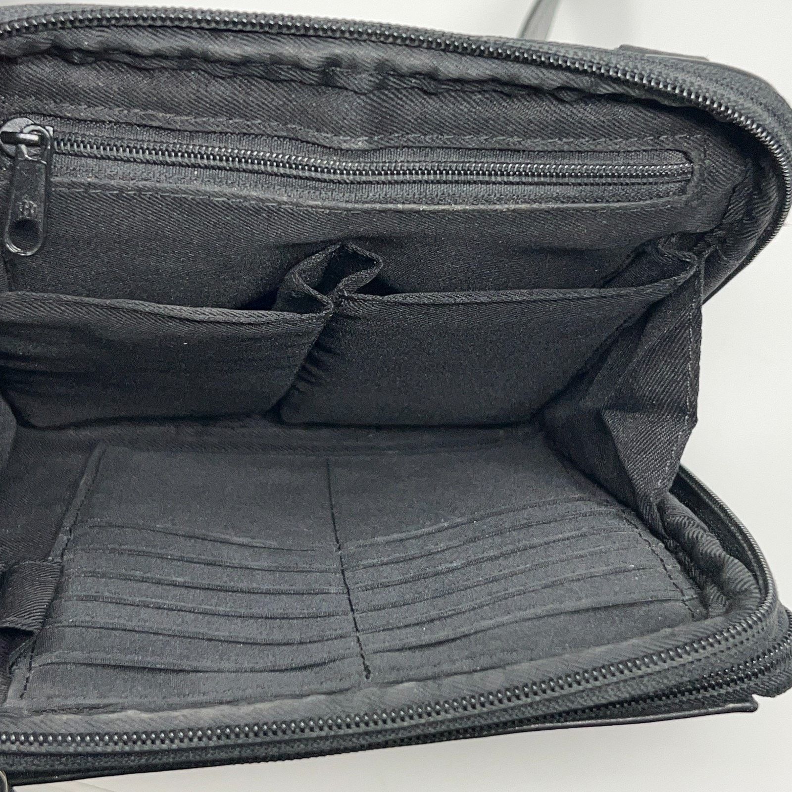 Fossil Fossil Black Leather Mini Crossbody Bag Credit Card Pockets Size ONE SIZE - 8 Thumbnail