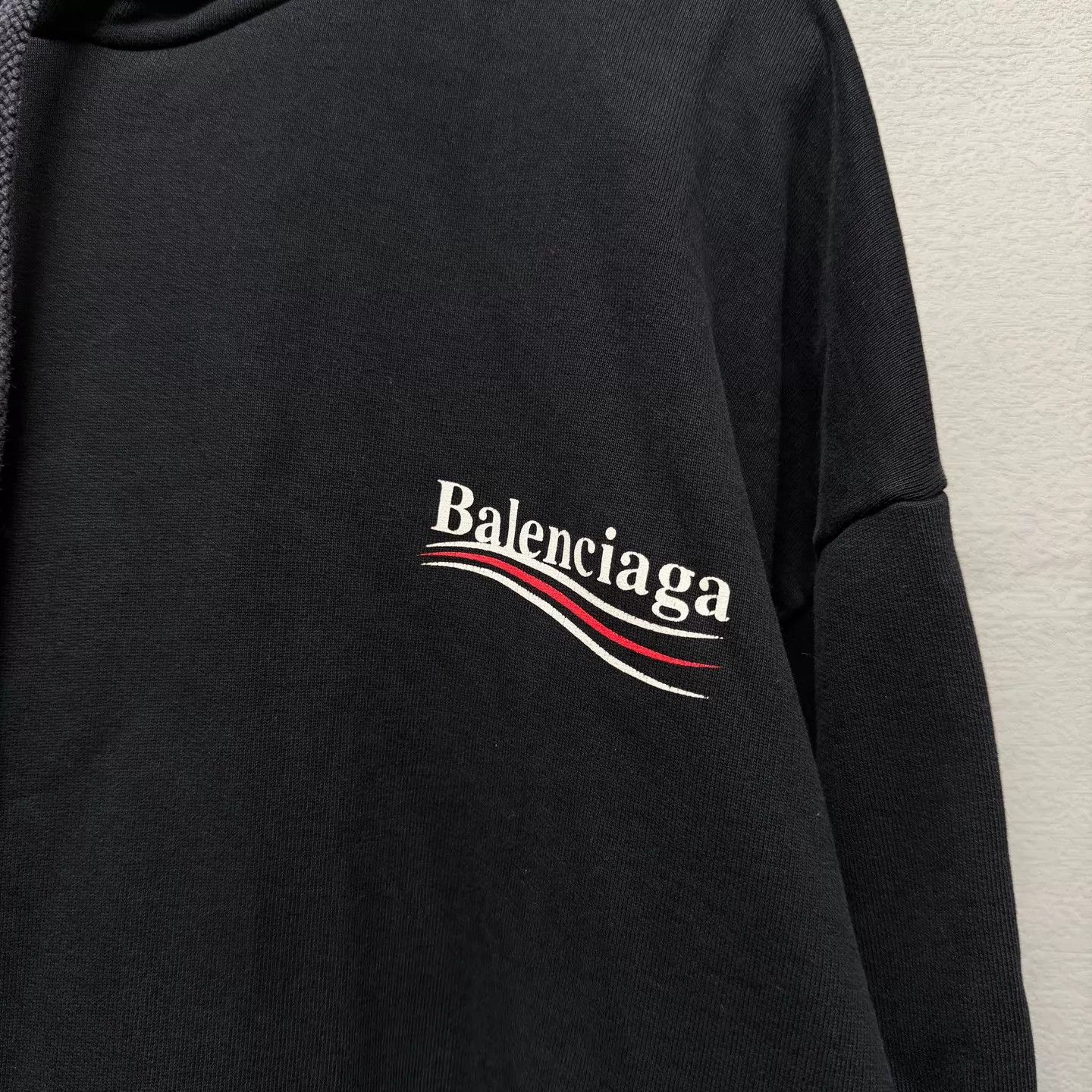 Balenciaga Balenciaga Coke Wave Logo Hoodie Black L 98 New Size US L / EU 52-54 / 3 - 3 Thumbnail