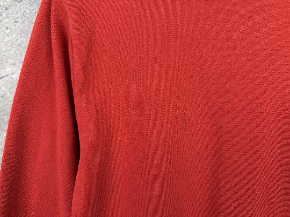 Calvin Klein Calvin Klein Red Crewneck Sweatshirt Embroidered Logo Size US L / EU 52-54 / 3 - 12 Thumbnail
