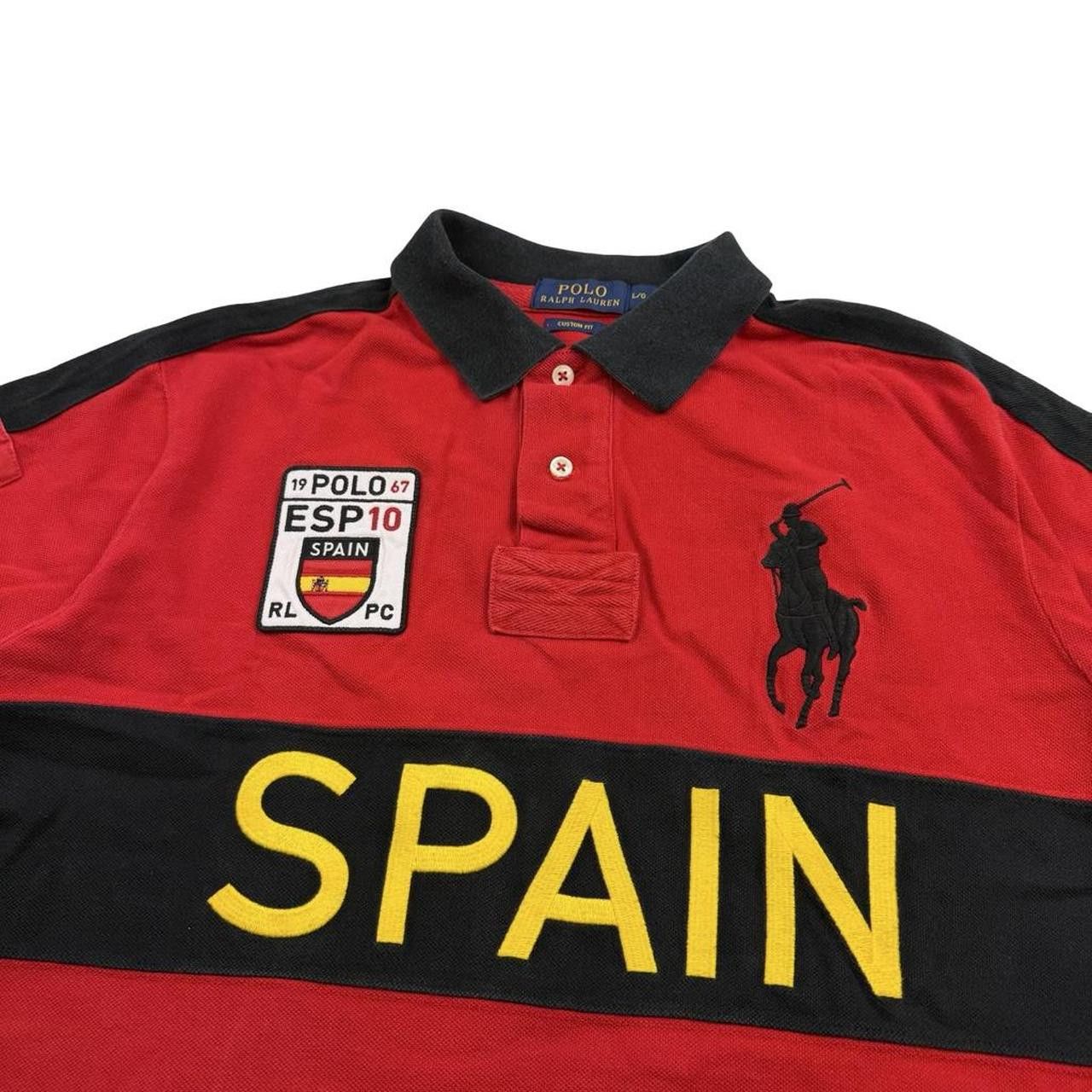Polo Ralph Lauren Polo By Ralph Lauren Spain 10 Big Pony Polo Shirt - Large Size US L / EU 52-54 / 3 - 5 Thumbnail