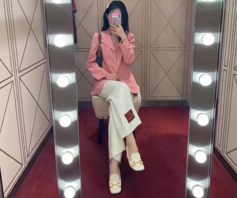 Gucci Gucci Pink suit Size 38R - 8 Thumbnail