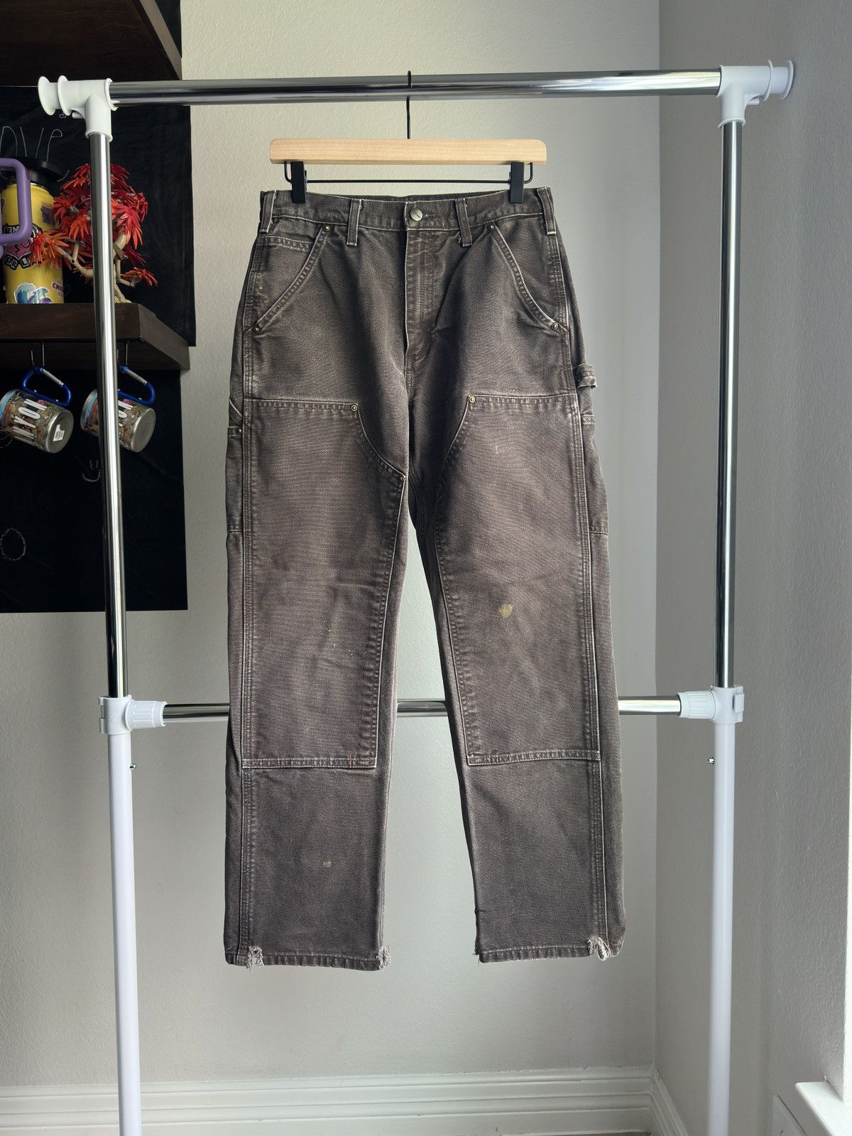 Vintage Carhartt Distressed Double Knee Carpenter Pants