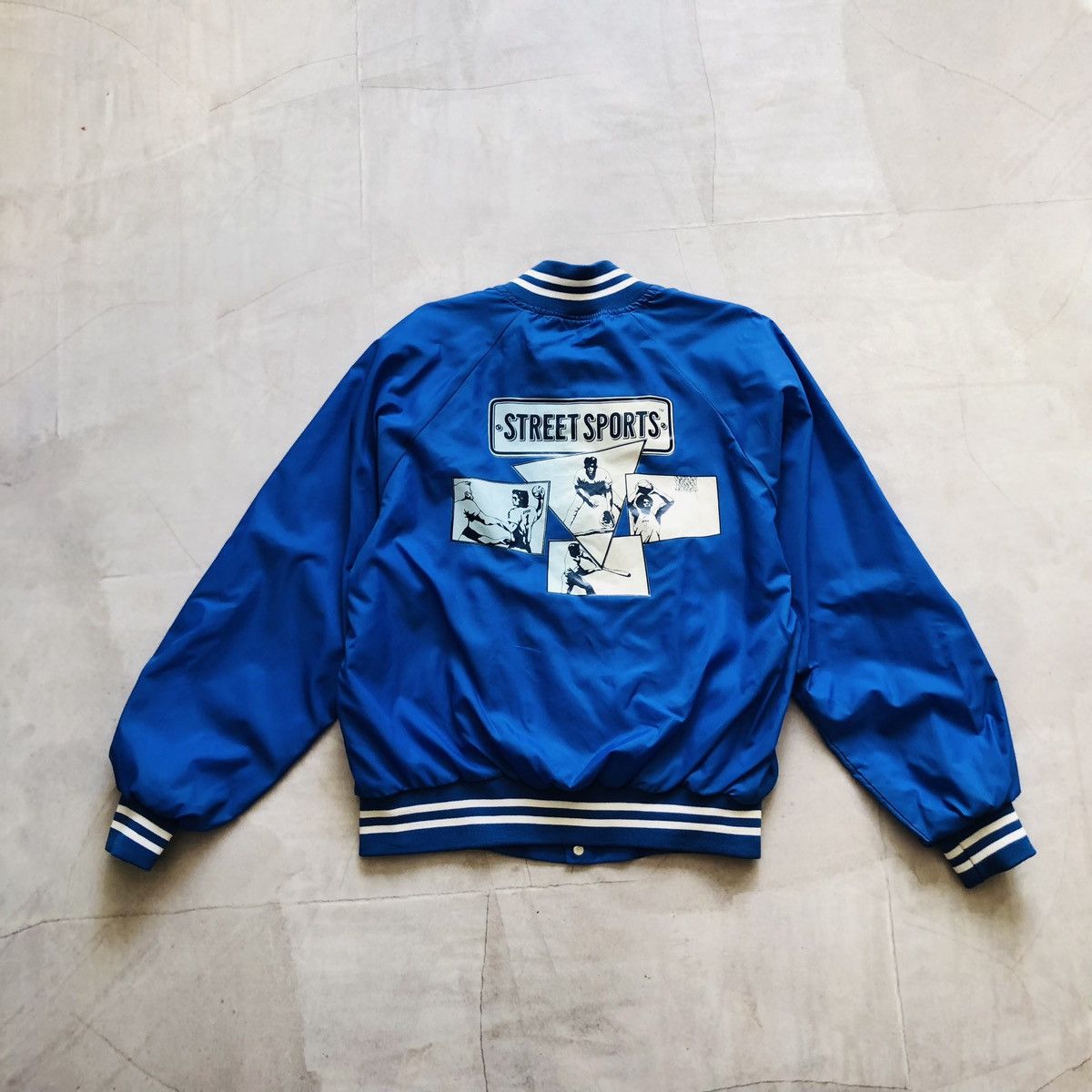 Majestic × Vintage Vintage Hartwell Y2K bomber jacket street sports baseball Size US S / EU 44-46 / 1 - 1 Thumbnail
