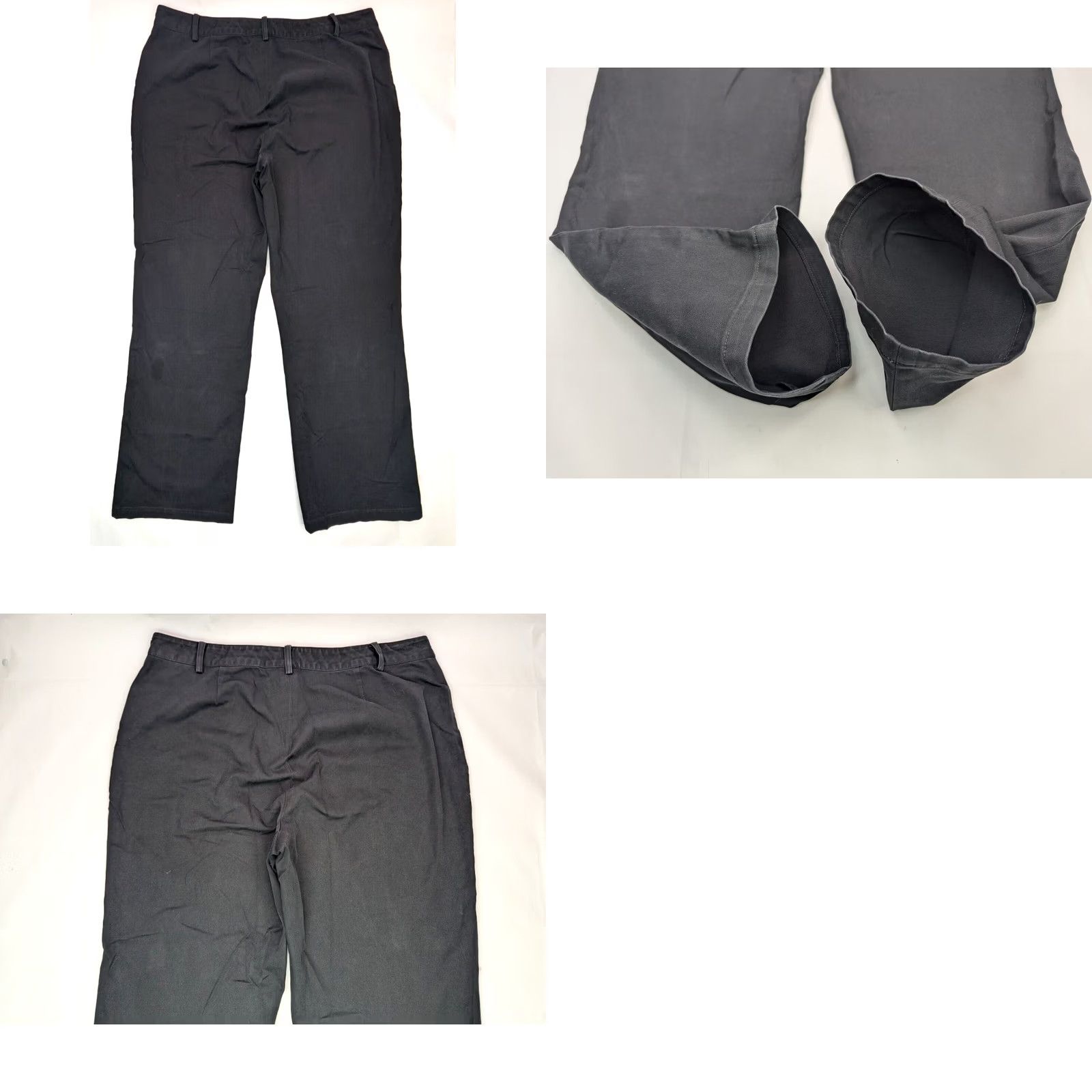 Ralph Lauren Lauren Ralph Lauren Black Denim Jeans Straight Leg High Rise 14 Women 35x29 90s Comfort Jeans Size 36" / US 14 / IT 50 - 8 Thumbnail