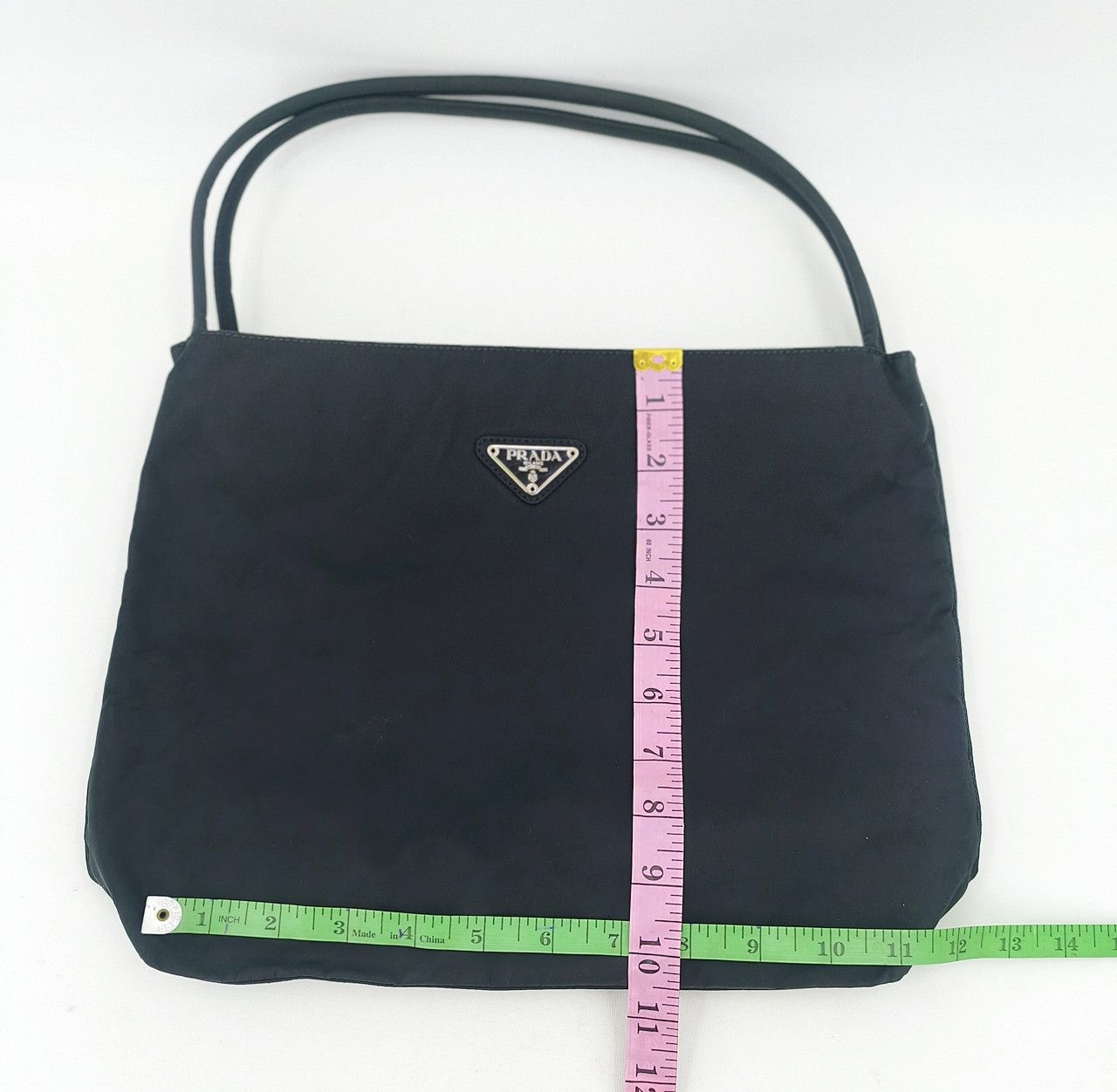 Prada authentic PRADA nylon hard handle hand carry bag Size ONE SIZE - 13 Thumbnail