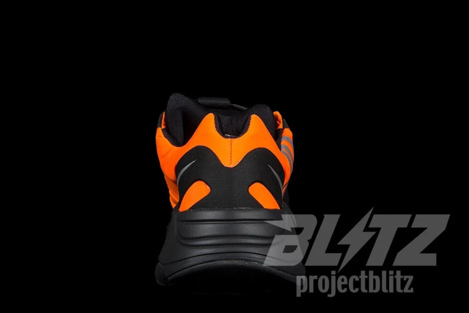 Adidas 2020 adidas YEEZY BOOST 700 MNVN ORANGE FV3258 US5.5 Size US 5.5 / EU 38 - 3 Thumbnail