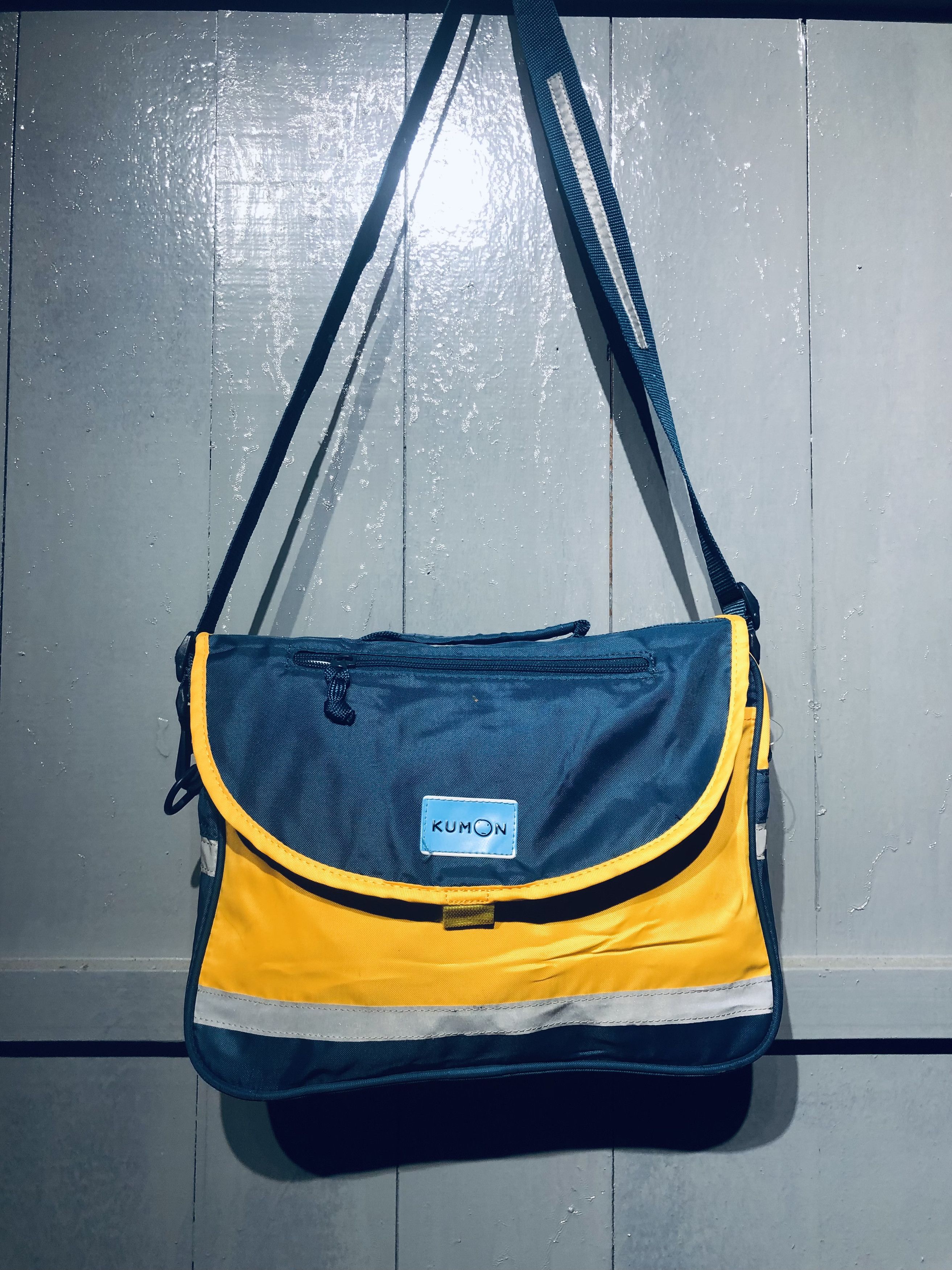 Japanese Brand Japanese Kumon School Style 2Way Mesengger & Backpack Size ONE SIZE - 11 Thumbnail