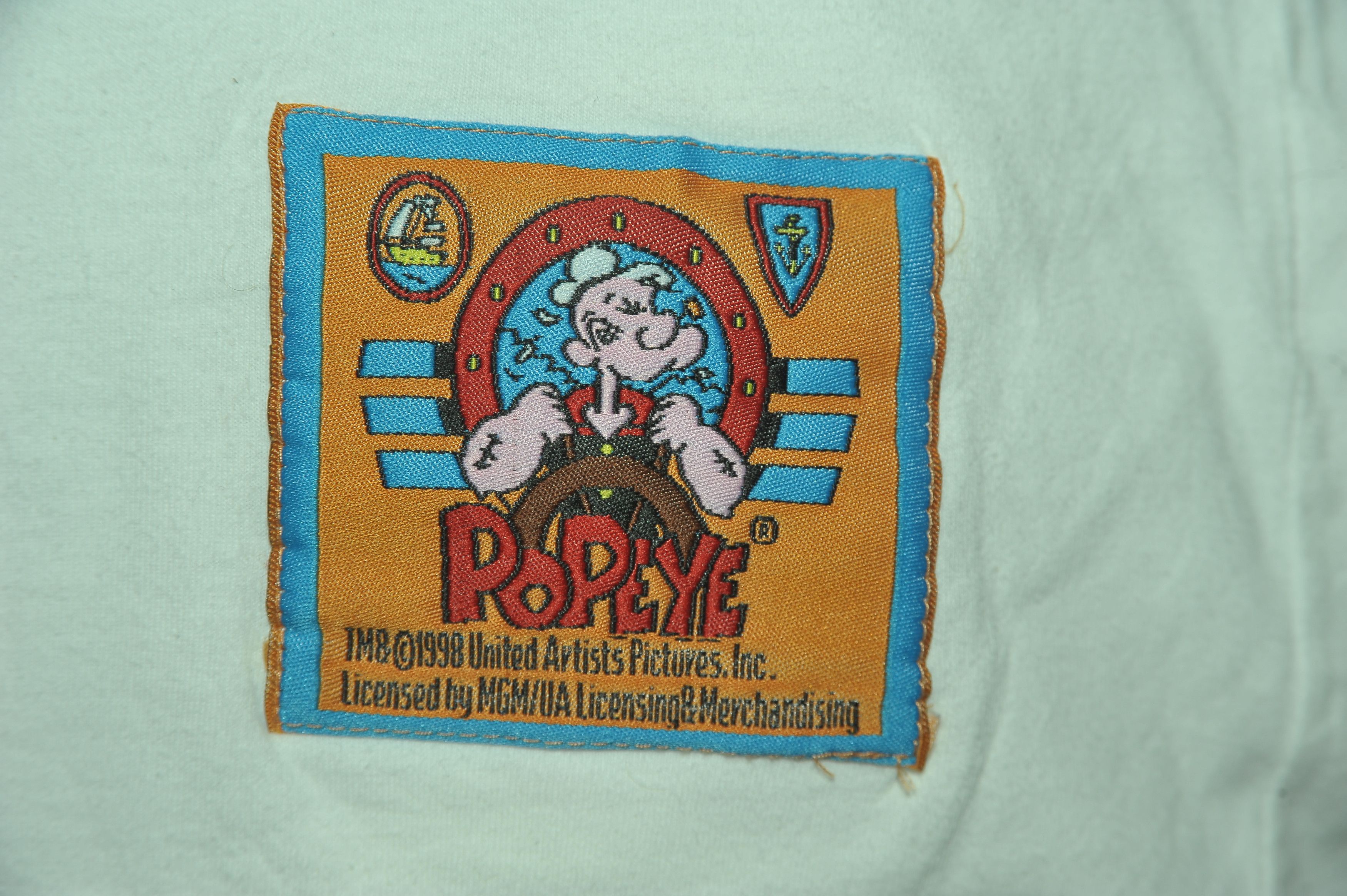 Vintage Vintage 90s 1998 Popeye Show Promo T-shirt Size US L / EU 52-54 / 3 - 3 Thumbnail