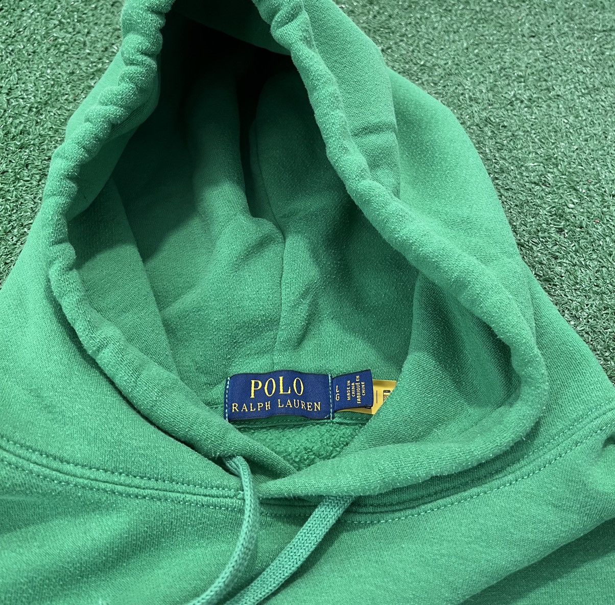 Polo Ralph Lauren Polo Ralph Lauren Hoodie Triple Pony Green Size US L / EU 52-54 / 3 - 5 Thumbnail