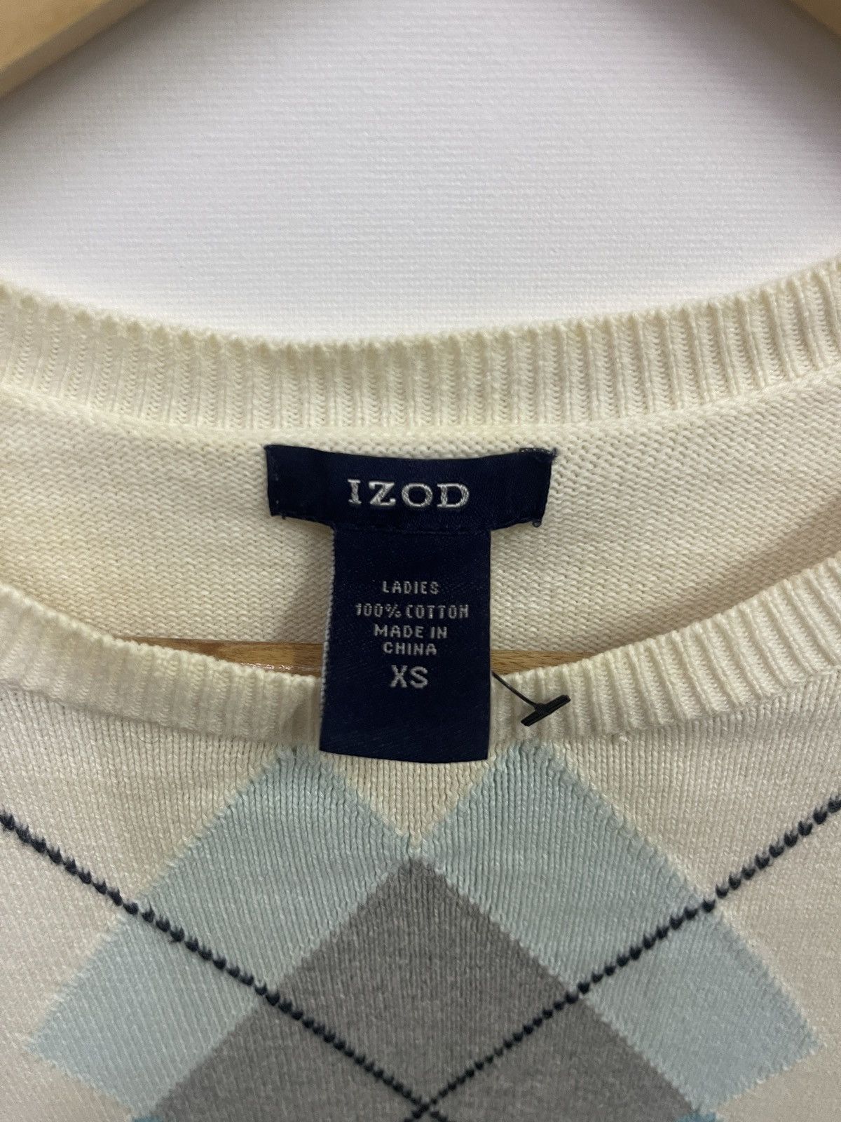 Izod Sweatshirt Cotton 100% For Ladies Size XS / US 0-2 / IT 36-38 - 3 Thumbnail