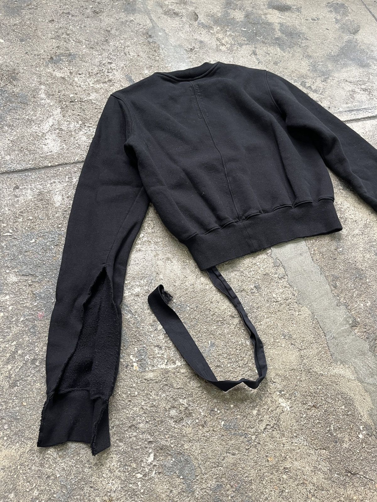 Rick Owens Rick Owens Cropped Sweatshirt (unisex) Size US M / EU 48-50 / 2 - 4 Thumbnail