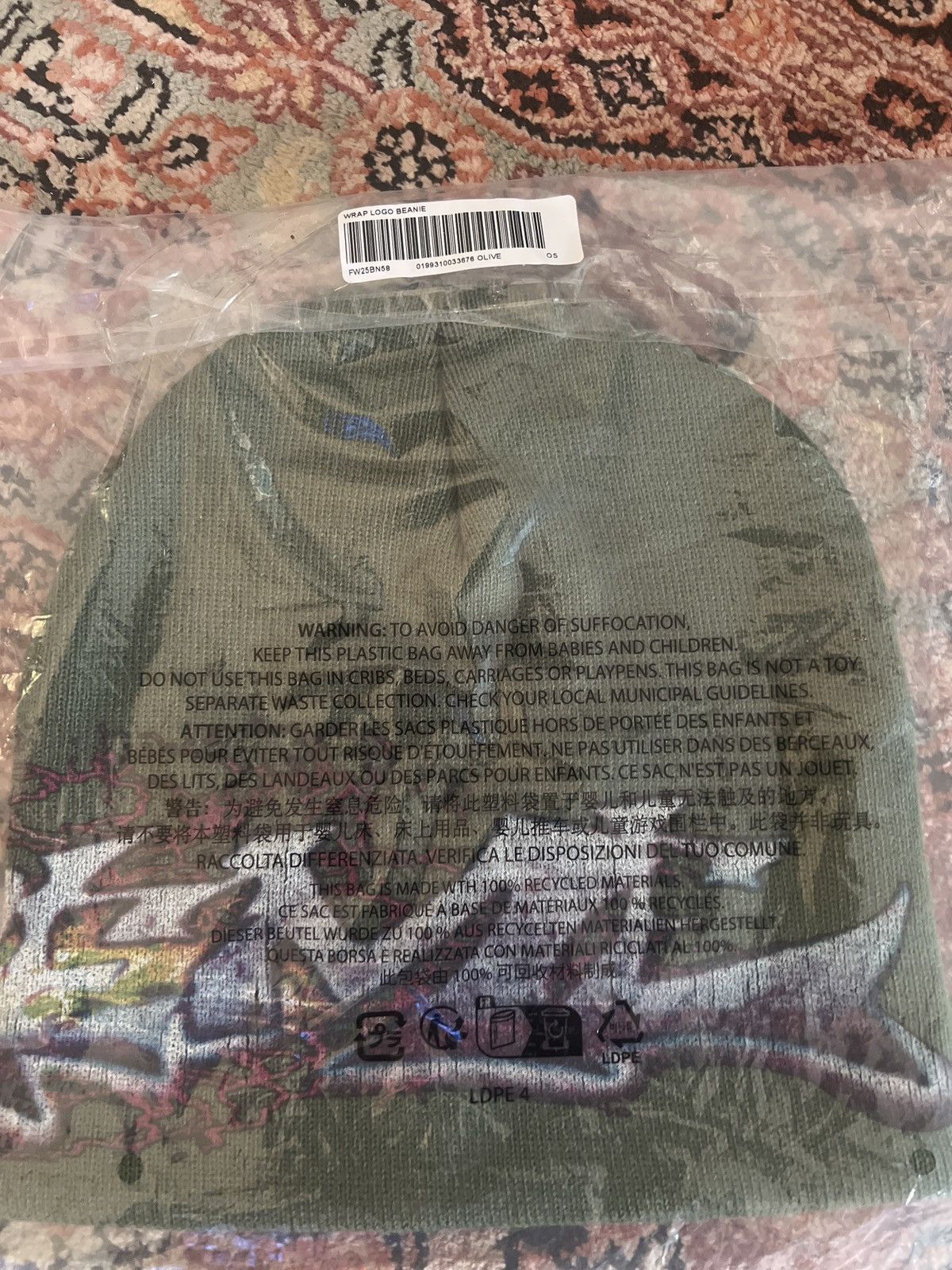 Supreme Supreme tag beanie Art dealer Size ONE SIZE - 2 Thumbnail