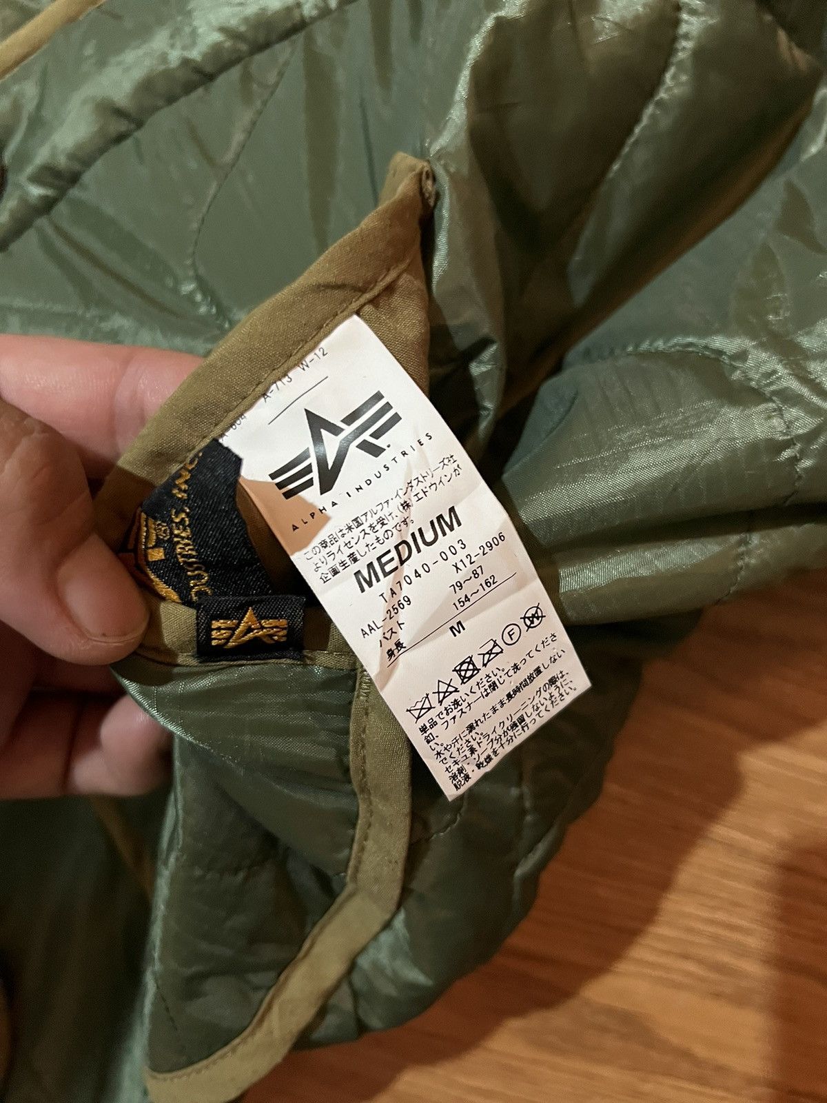 Alpha Industries × Avirex ALPHA INDUSTRIES winter Size US M / EU 48-50 / 2 - 7 Thumbnail