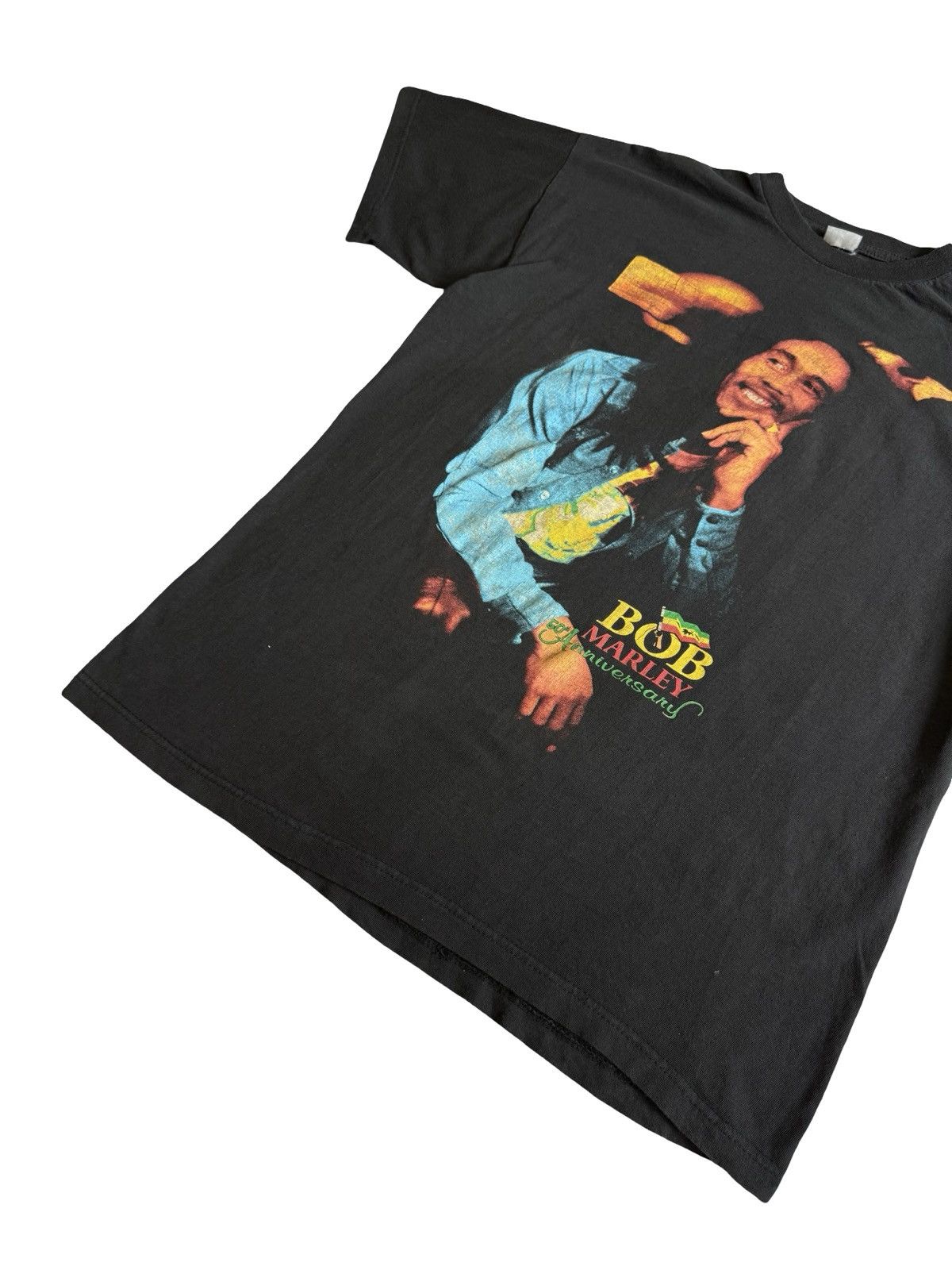 Band Tees Vtg Bob Marley Get Up Stand Up T-Shirt Big Logo Y2K Hype XL Size US XL / EU 56 / 4 - 3 Thumbnail