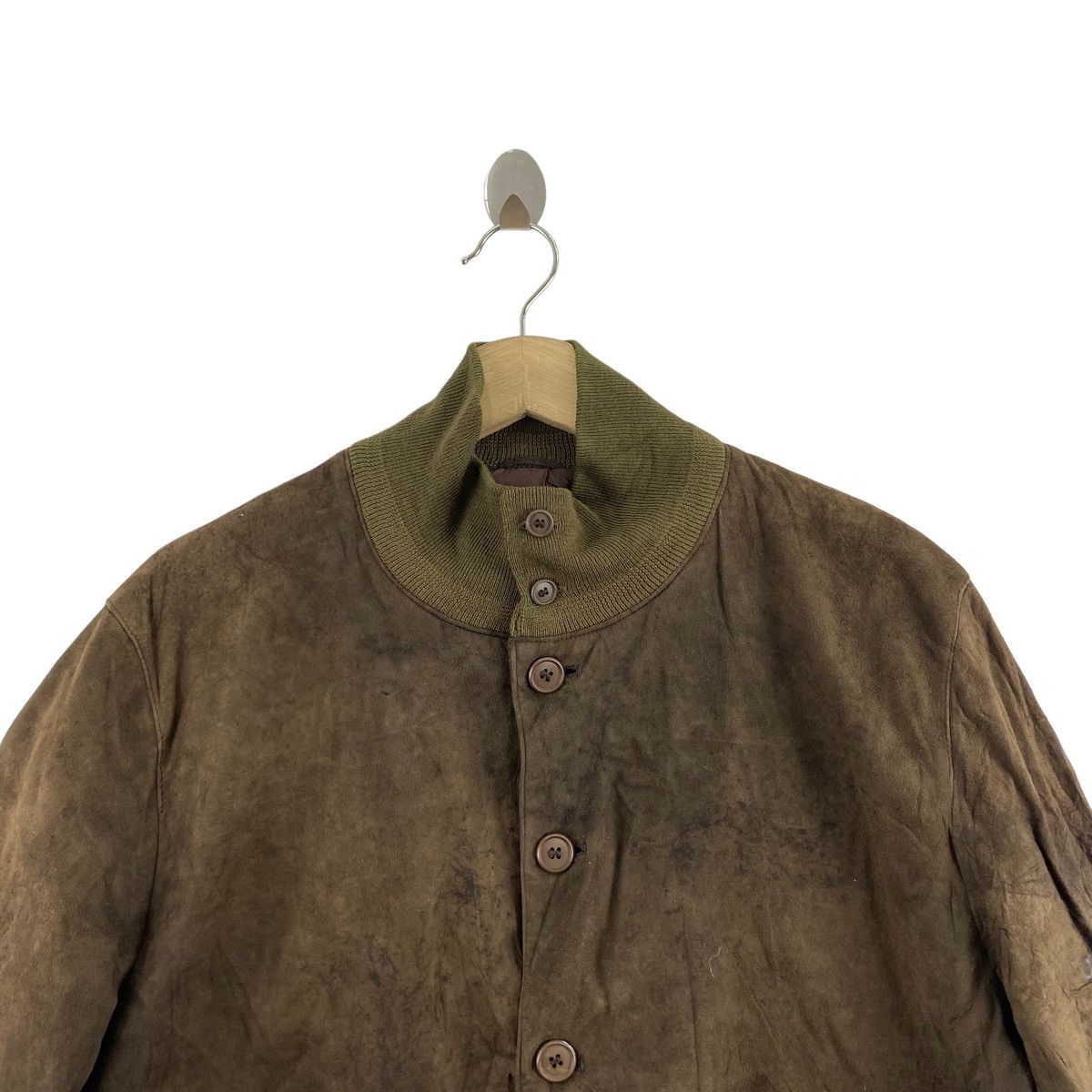 Other ROLAND Via CONDOTTI Italian Brand Button Up Brown Suede Coat Size US M / EU 48-50 / 2 - 2 Thumbnail