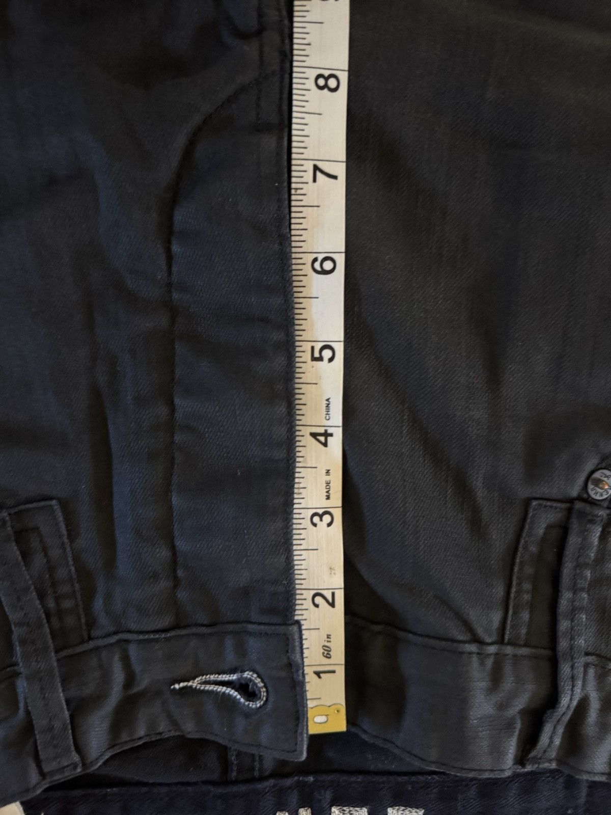 DENHAM DENHAM waxed denim jeans in black Size US 32 / EU 48 - 16 Thumbnail