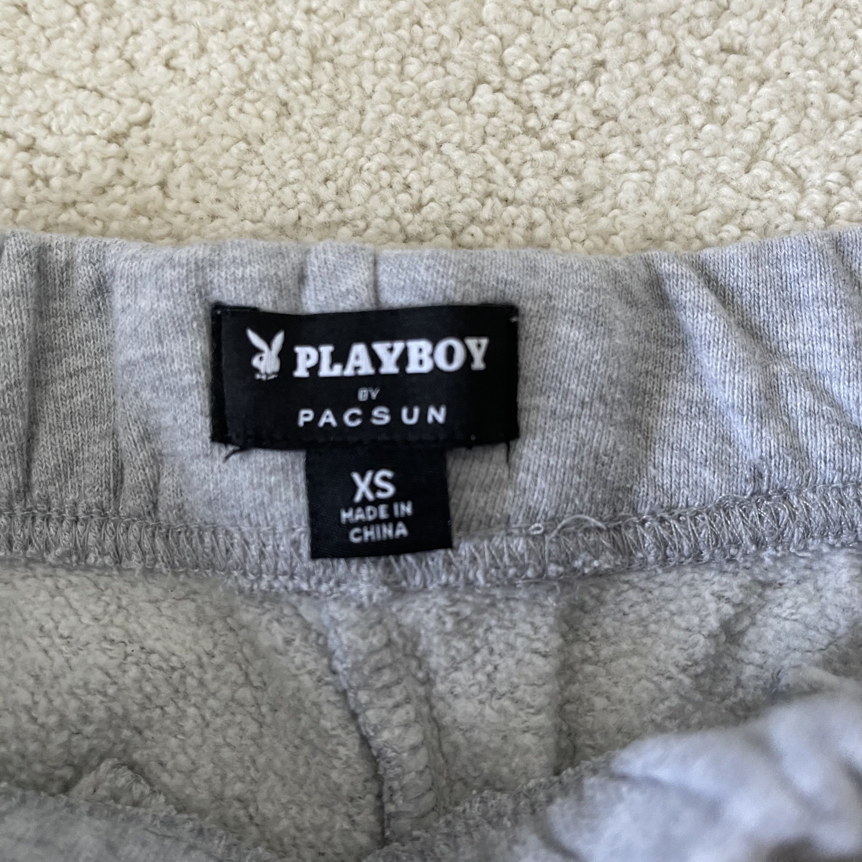 Pacsun × Playboy Playboy by Pacsun Grey Sweatpants Size 24" / US 00 / IT 34 - 3 Thumbnail