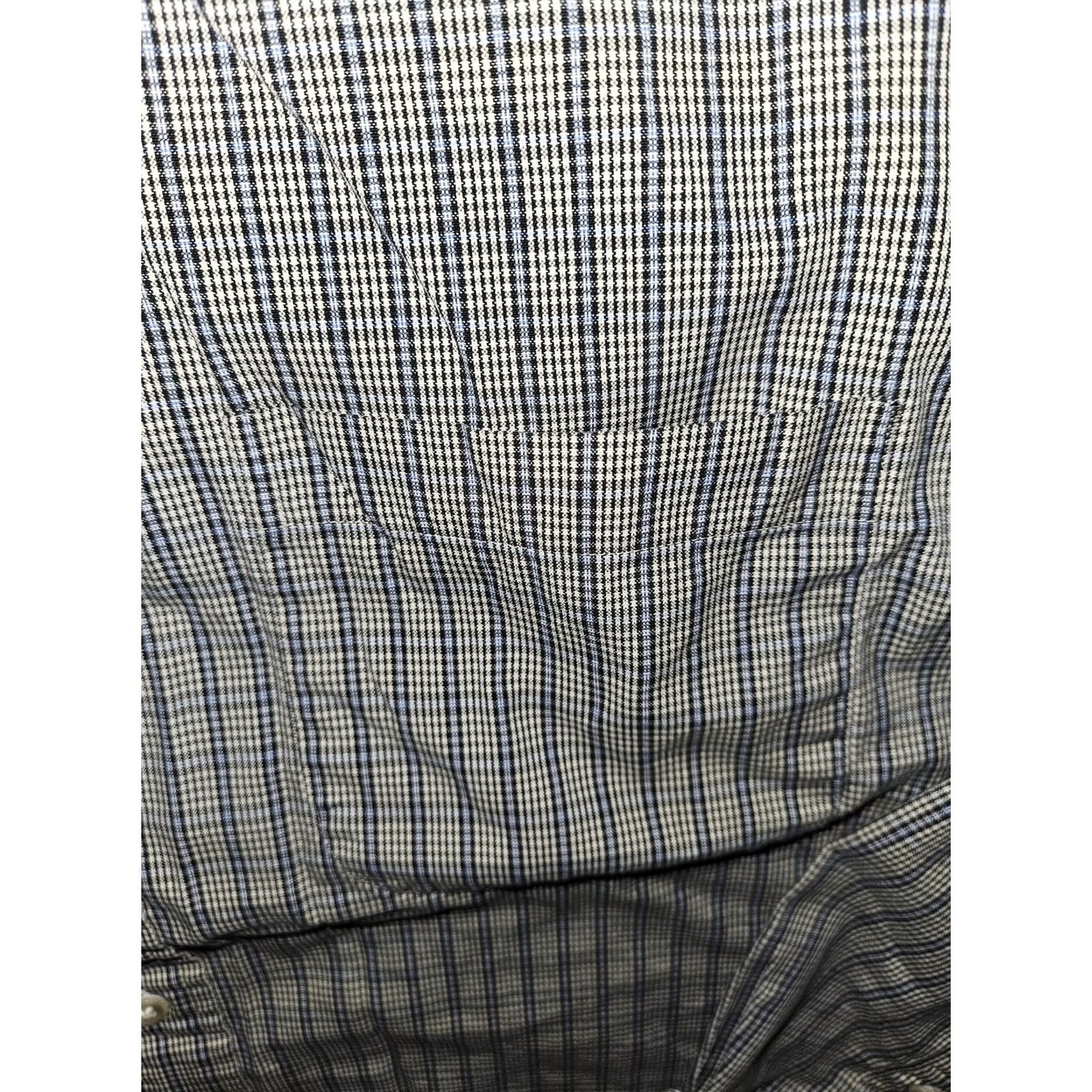 Brooks Brothers Brooks Brothers Shirt Mens Medium Gray Plaid Button Down Casual Work Dress Massive? Size US M / EU 48-50 / 2 - 6 Thumbnail