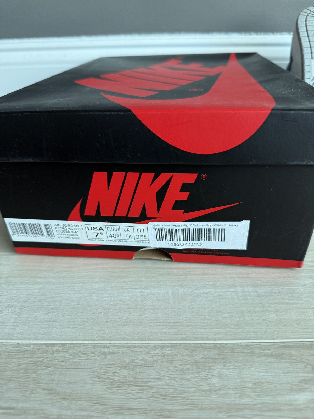 Other Nike Air Jordan 1 Hyper Blue size 7.5 Size US 7.5 / EU 40-41 - 8 Thumbnail