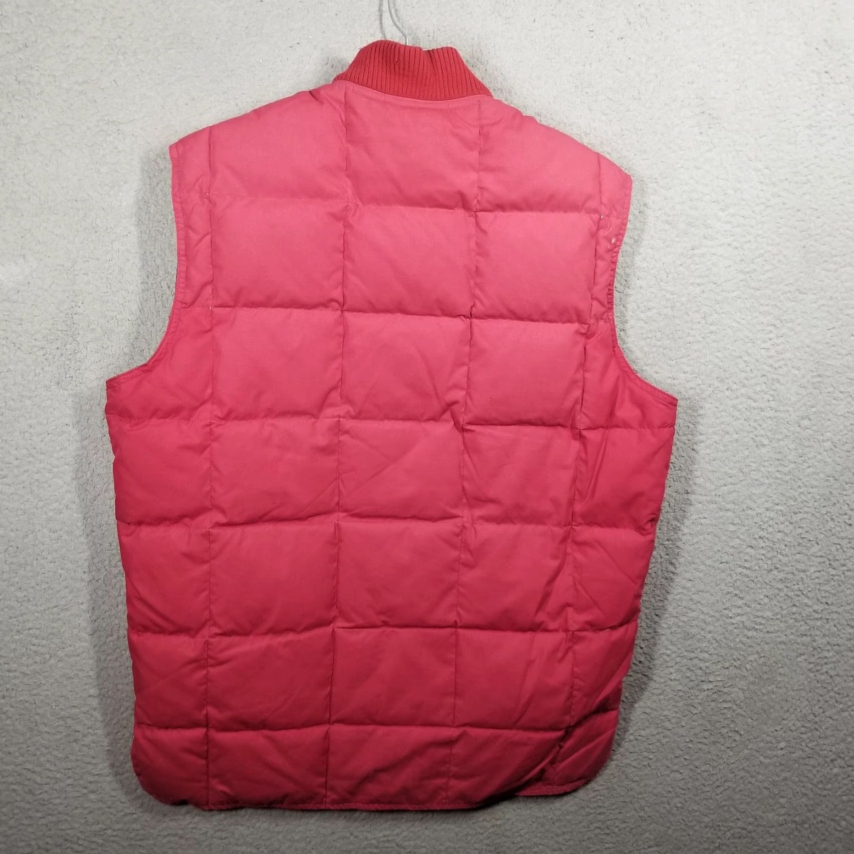 Eddie Bauer Eddie Bauer Vest Mens Medium Tall Red Downlight Down Puffer Quilted Zip Pockets Size US M / EU 48-50 / 2 - 2 Thumbnail