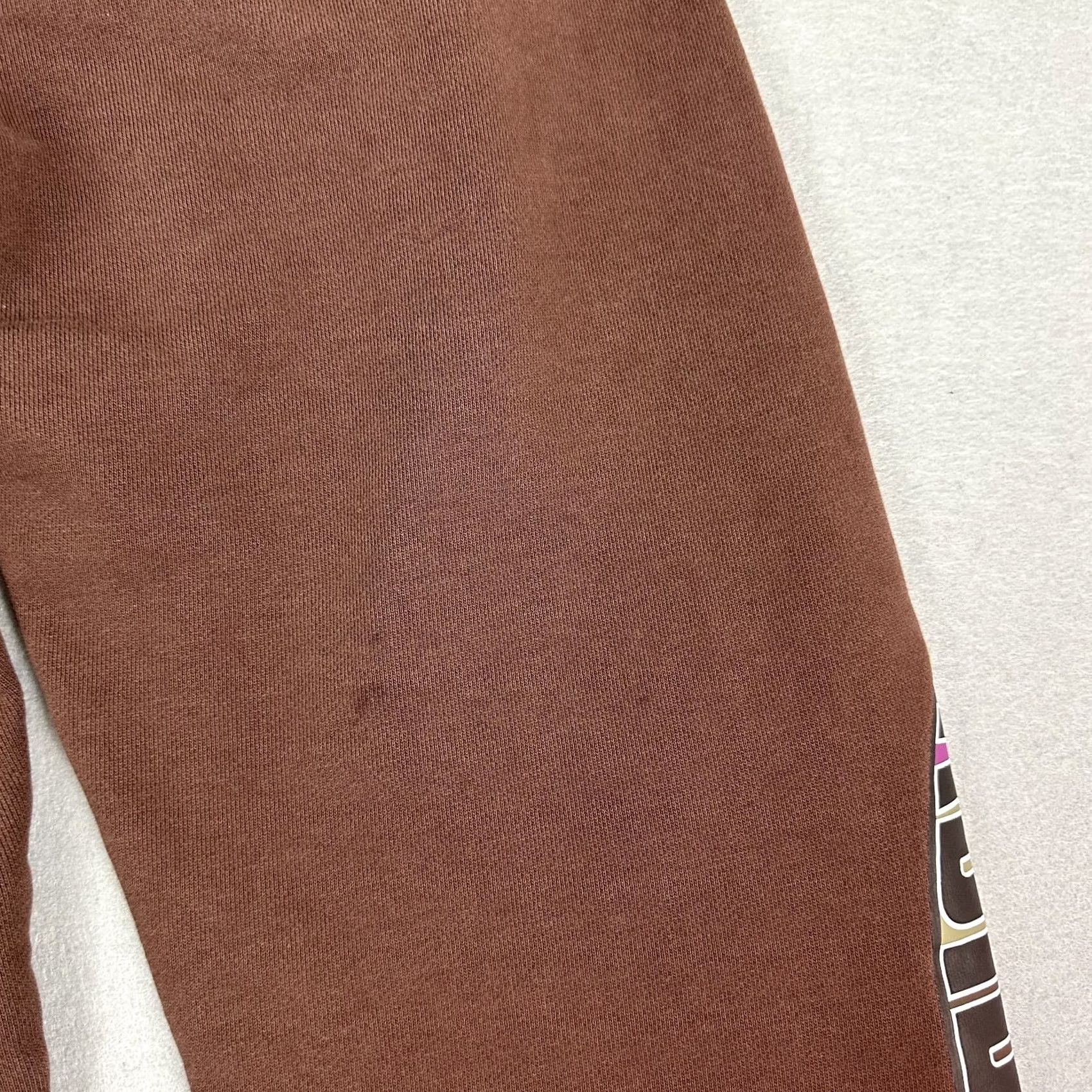 Adidas Adidas Pants Men Medium Brown Trefoil Area 33 Sweatpants Pockets M Regular Cotton Fleece Sweatpants Casual Sports Pockets Mens Size US 31 - 7 Thumbnail