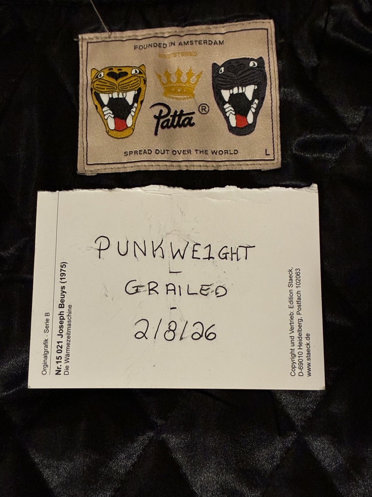 Patta Patta Lucky Charm Varsity Jacket Size US L / EU 52-54 / 3 - 3 Thumbnail