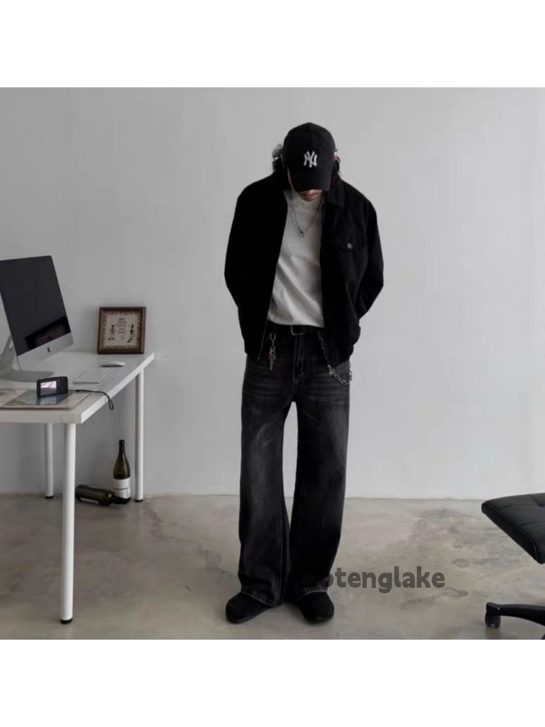 Jean × Vintage washed faded cleanfit yuppie bootcut punk y2k jeans Size US 32 / EU 48 - 4 Thumbnail
