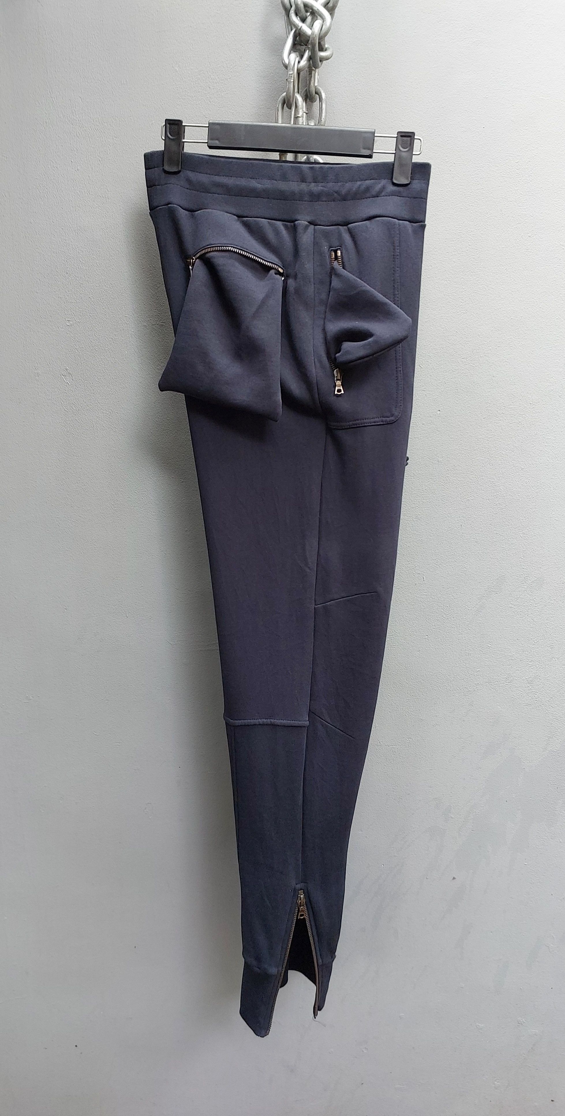 Dries Van Noten Dries Van Noten Jersey Zipper Sweatpants Size US 33 - 4 Thumbnail