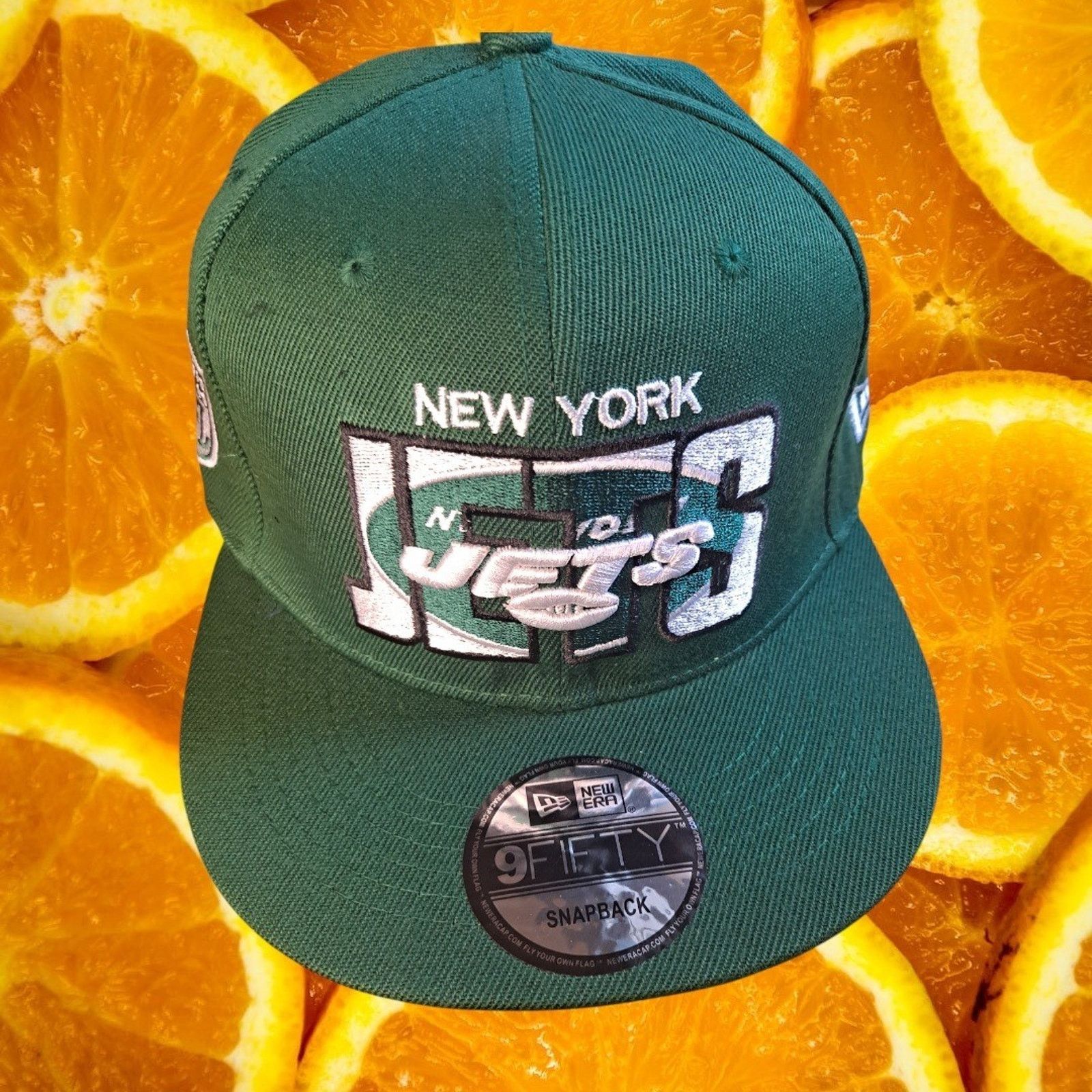 New Era New York Jets New Era NFL Vintage Col 9FIFTY Snapback Hat Size ONE SIZE - 1 Thumbnail