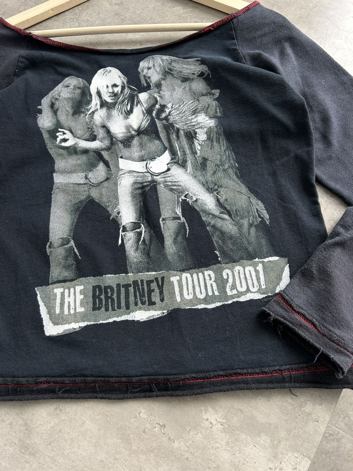 Vintage Britney Spears Rare Y2K Jonny Rock 2001 Tour one sz promo Size S / US 4 / IT 40 - 6 Thumbnail
