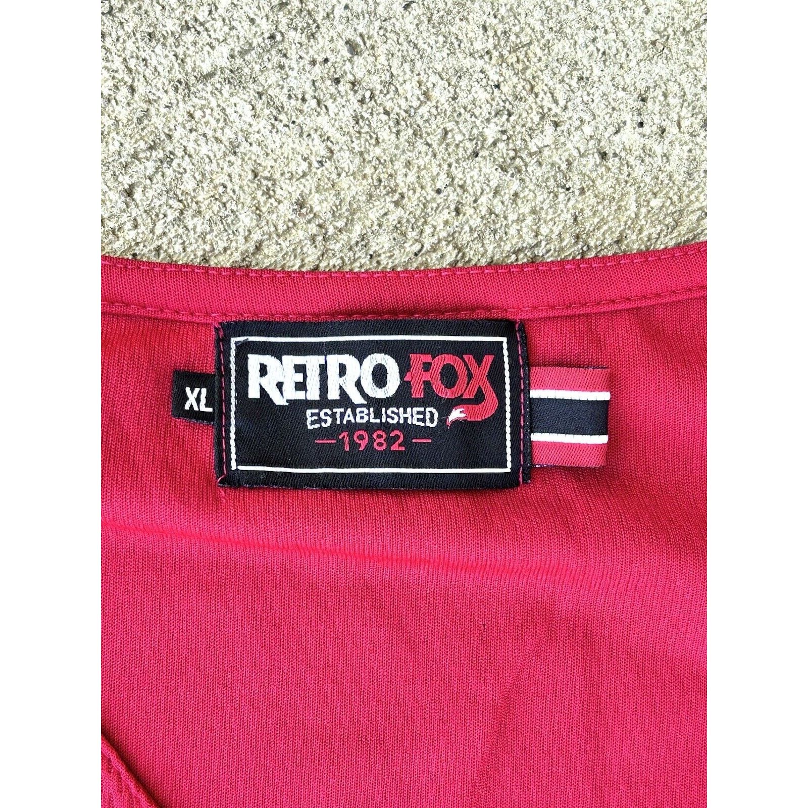 Other Retro Fox Red Brooklyn Baseball Jersey Size XL Size US XL / EU 56 / 4 - 3 Thumbnail